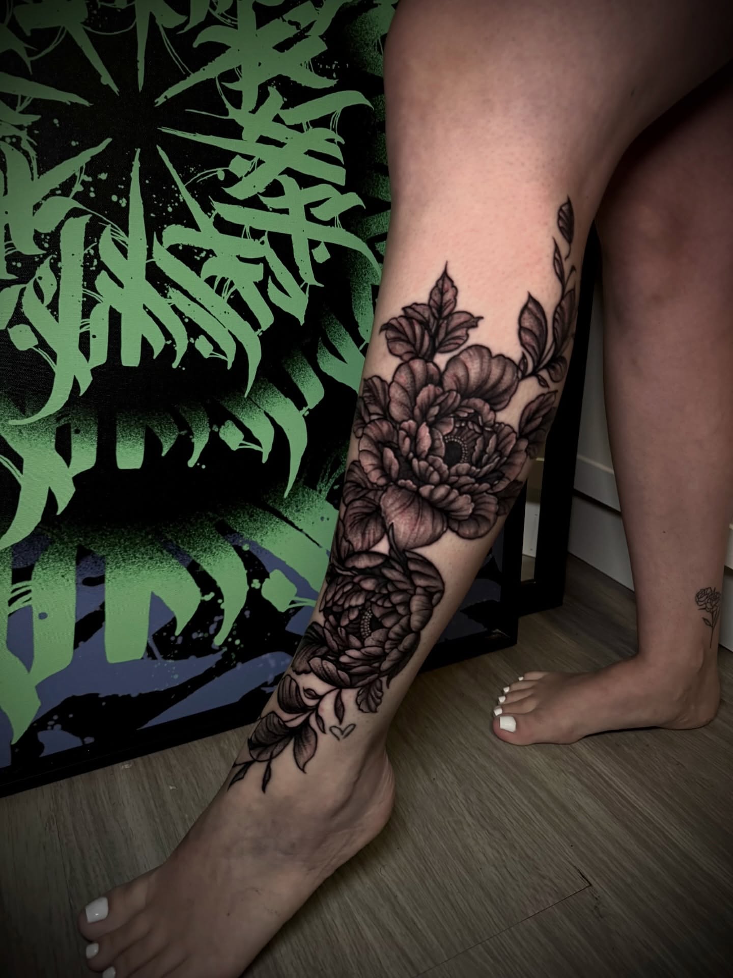 Tattoo by @blvckheart_ink — black_and_grey