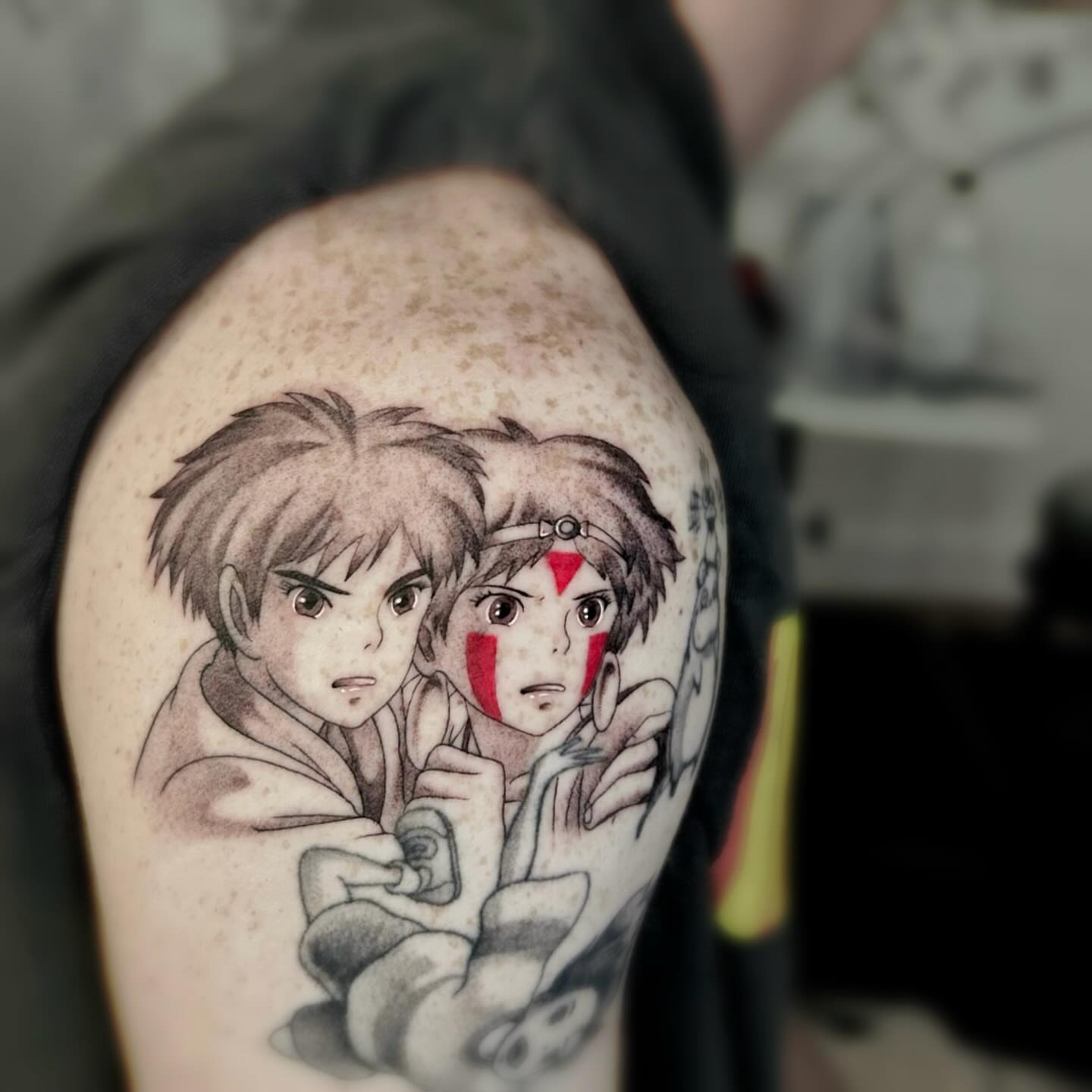 Tattoo by @jonny_elliott_phx β anime