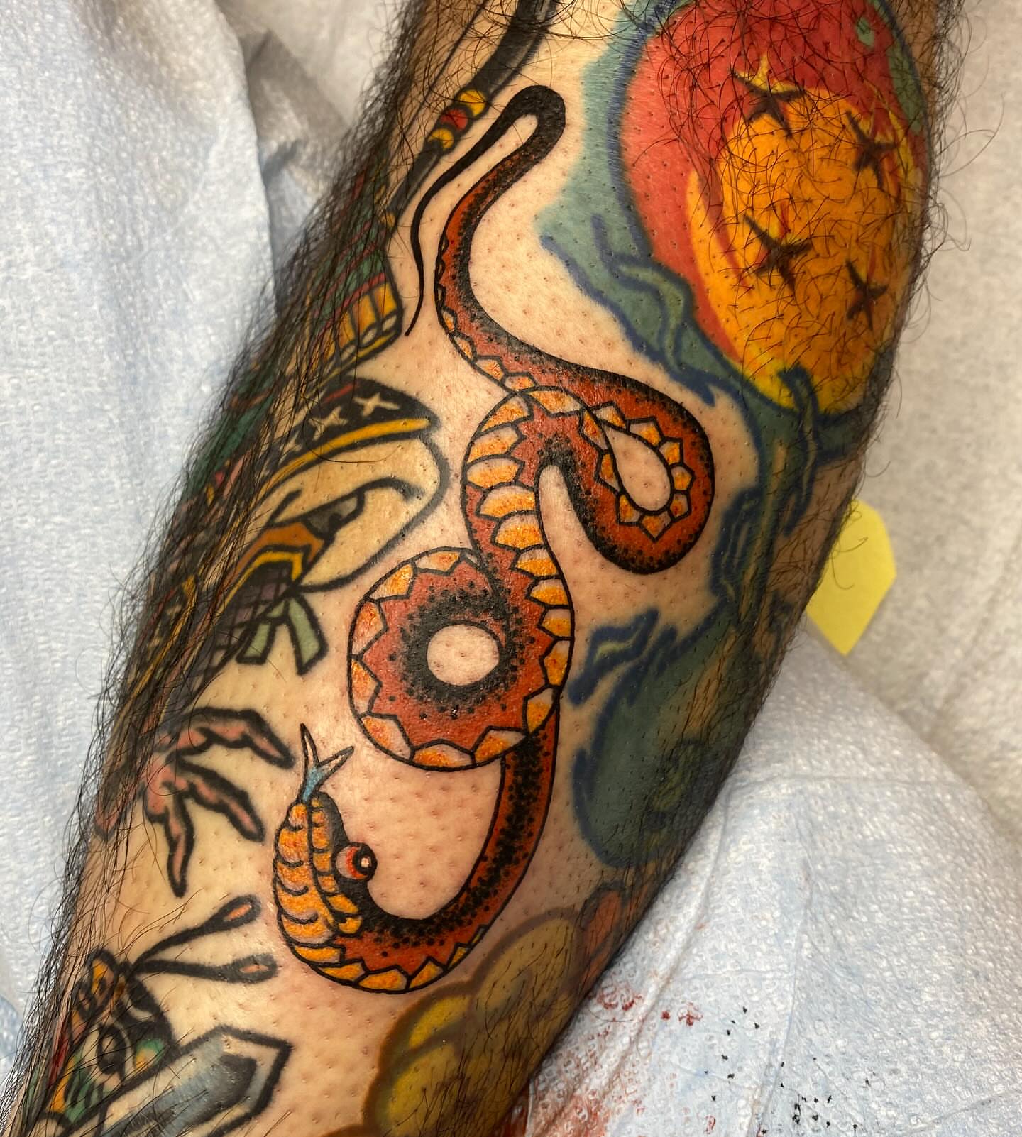 Tattoo by @lilspankee — american_traditional