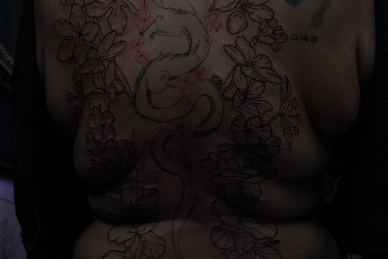 Tattoo by @lexi_inkz — black_and_grey