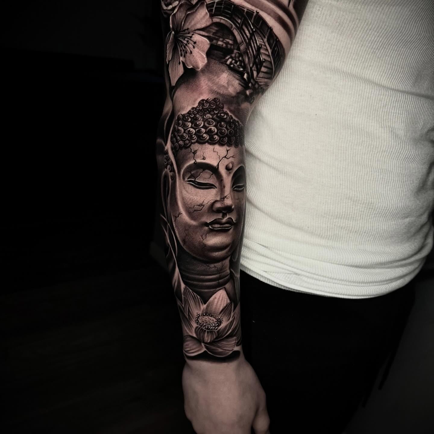 Tattoo by @davidsontattoortg β realism, black_and_grey