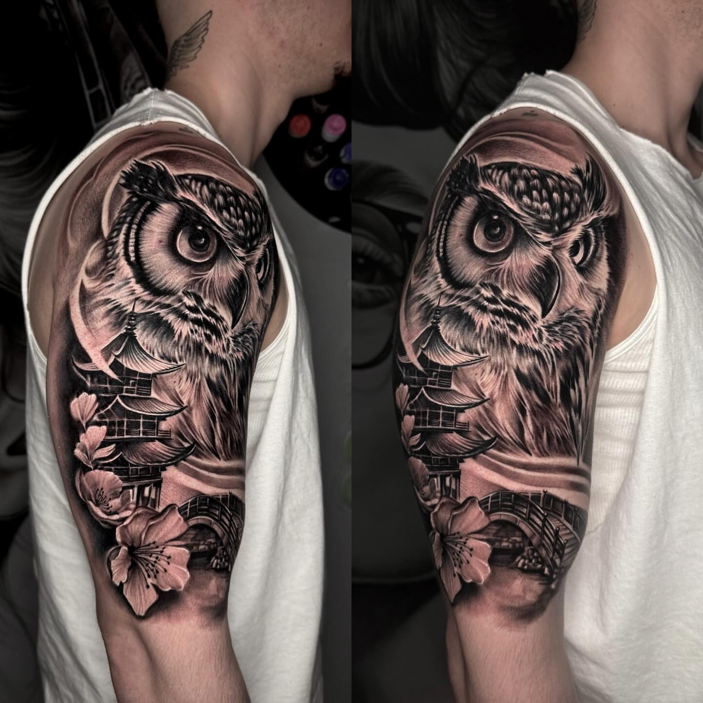 Tattoo by @davidsontattoortg β realism, black_and_grey