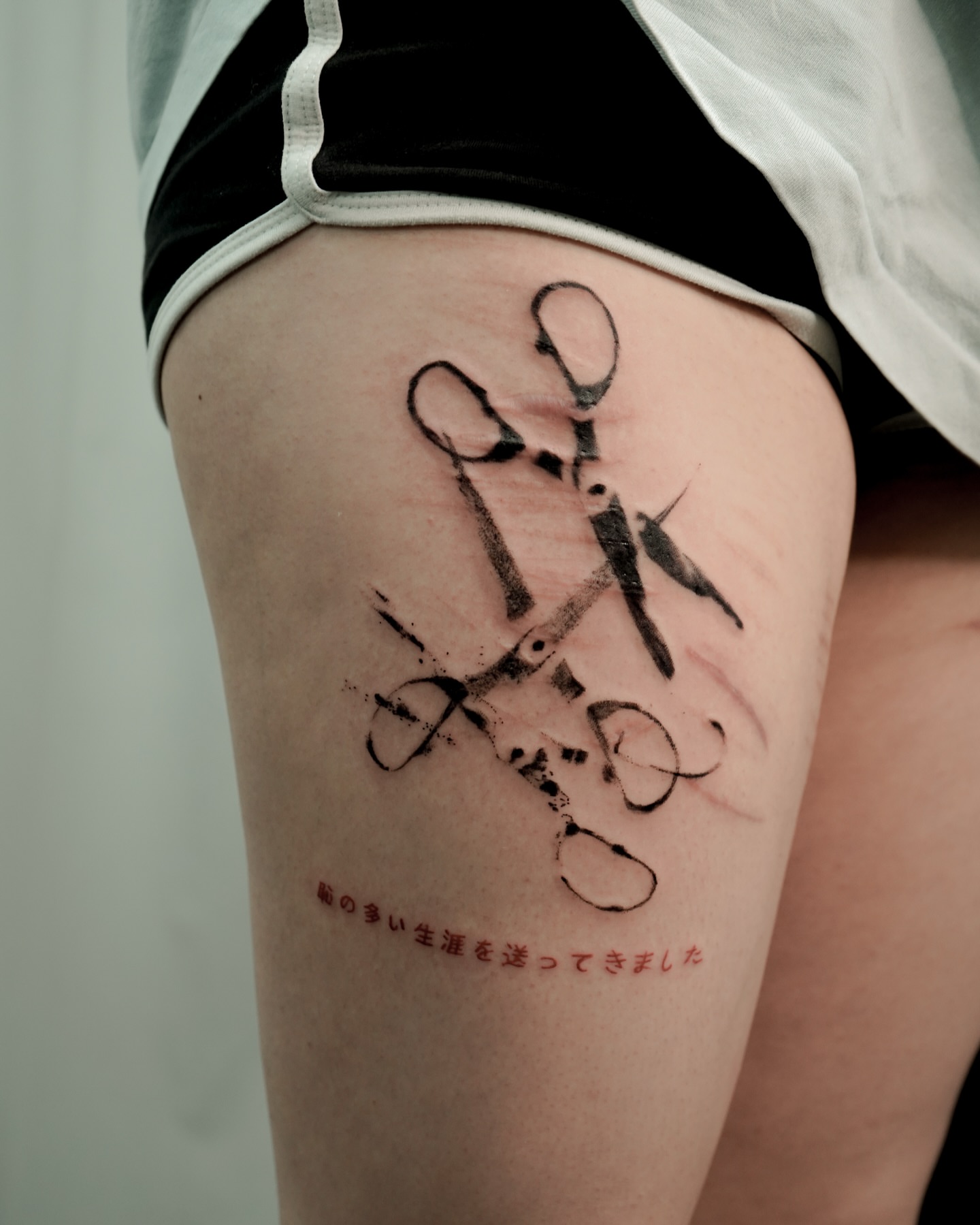 Tattoo by @inkzist — black_and_grey