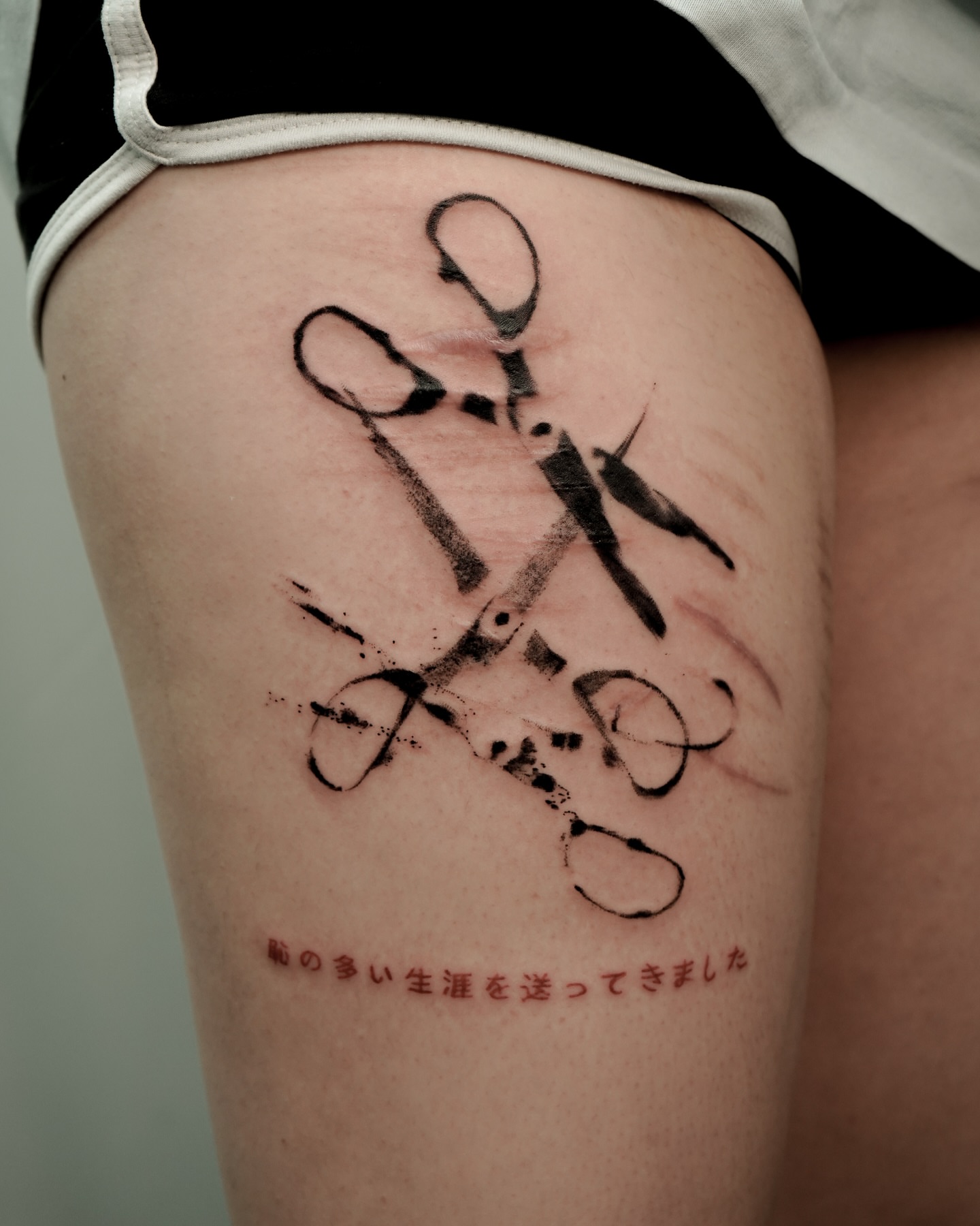 Tattoo by @inkzist — black_and_grey
