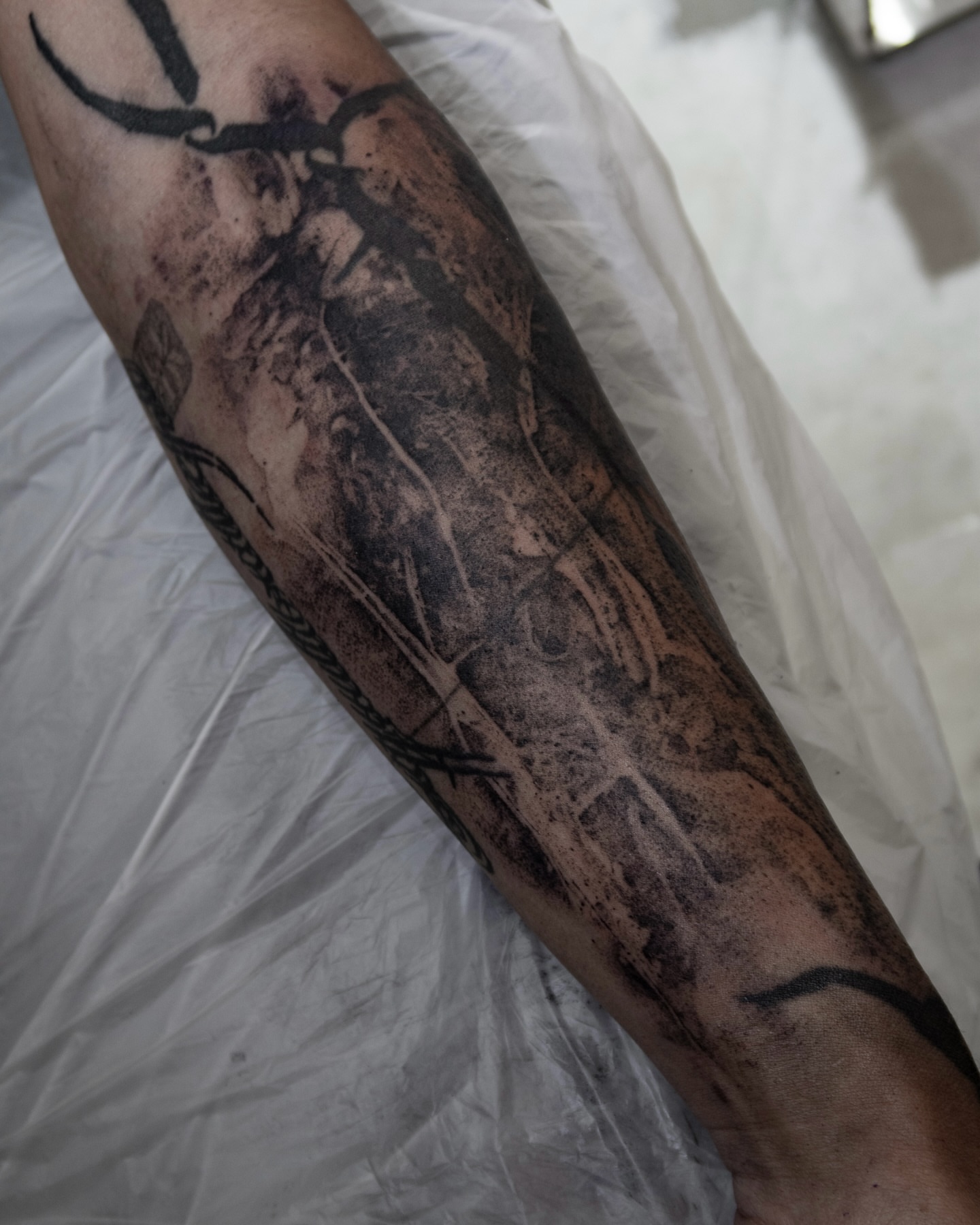 Tattoo by @9ti_________ — black_and_grey