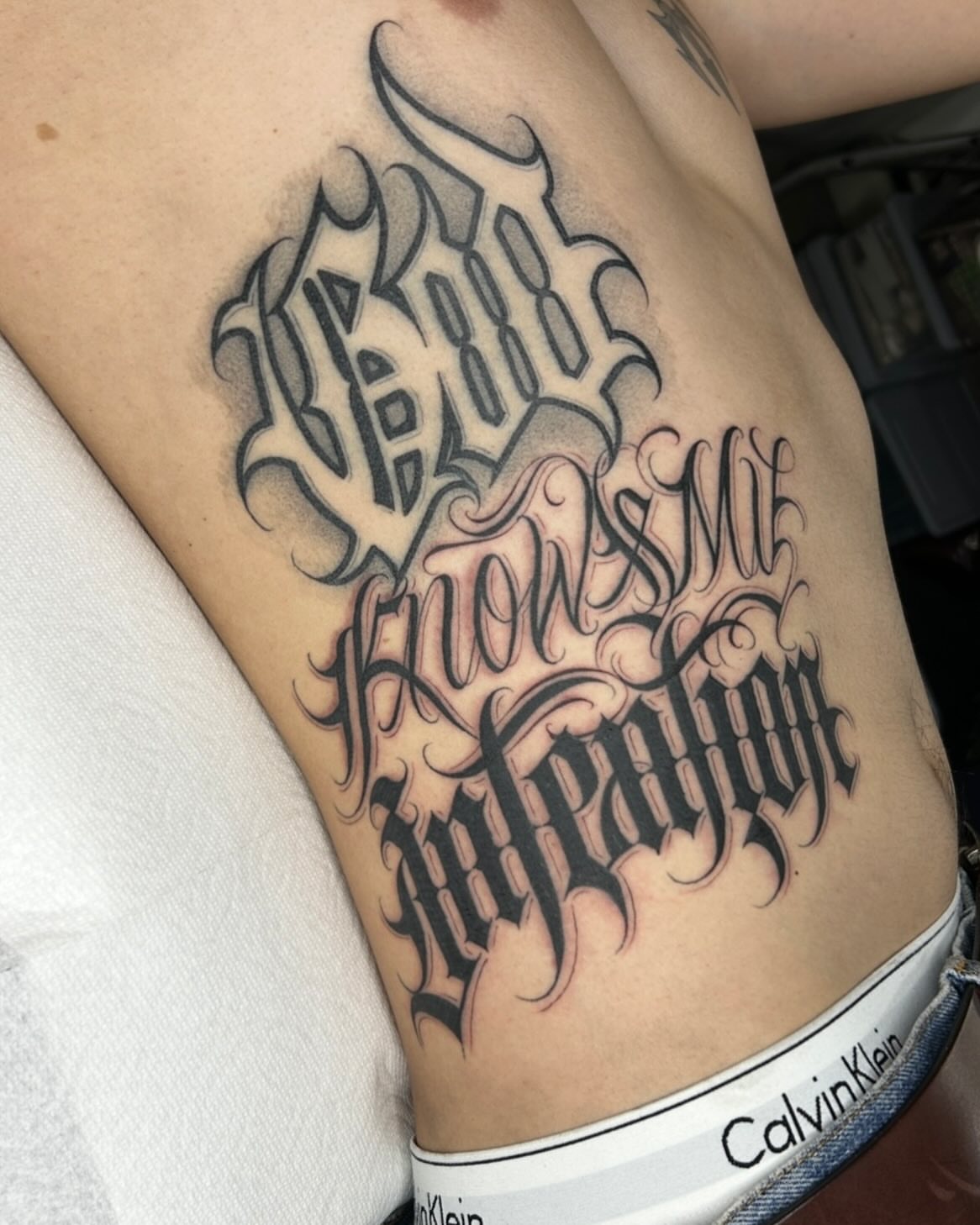 Tattoo by @joon_letters — lettering_script