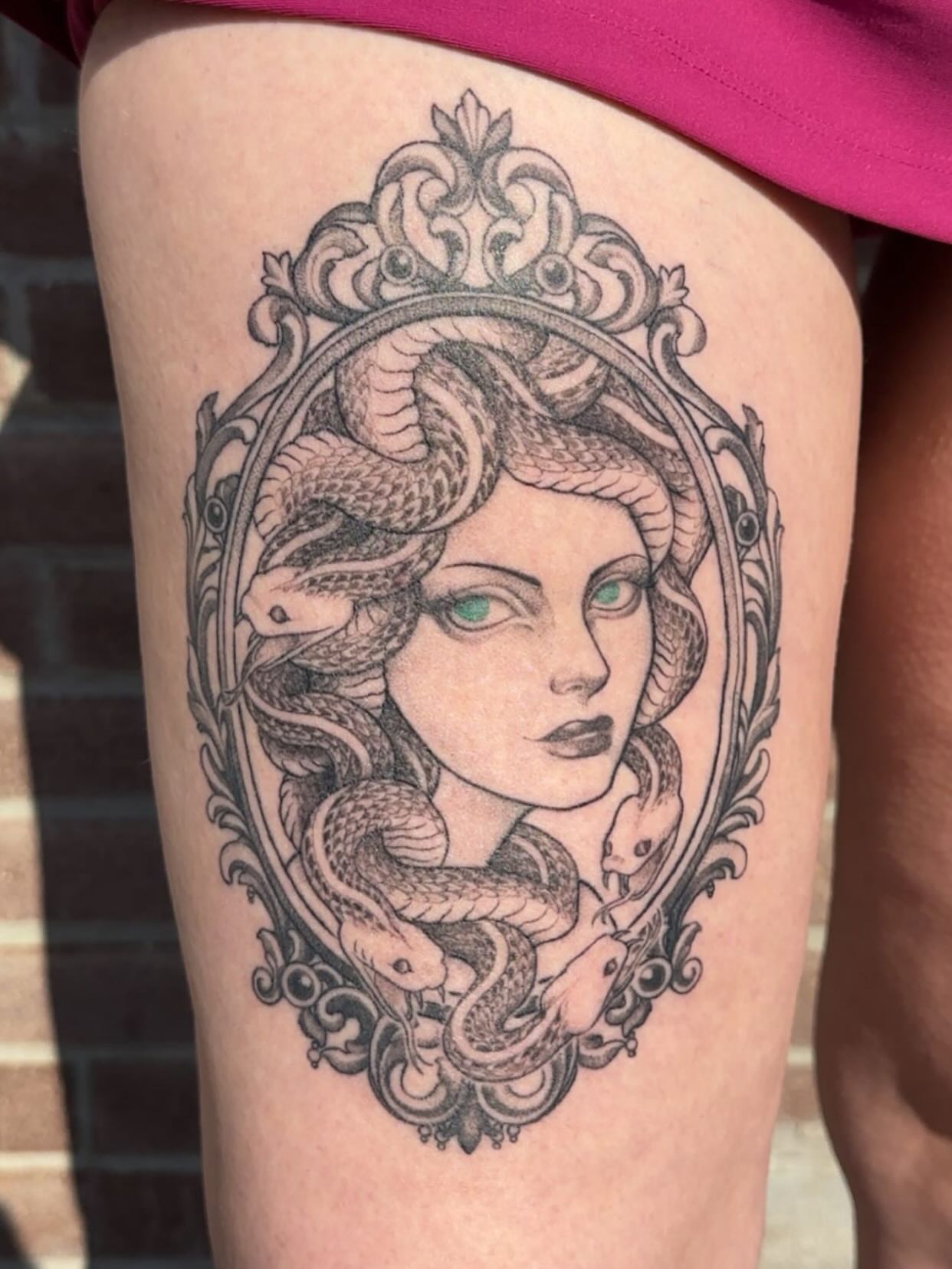 Tattoo by @izabelle_inks — black_and_grey, realism