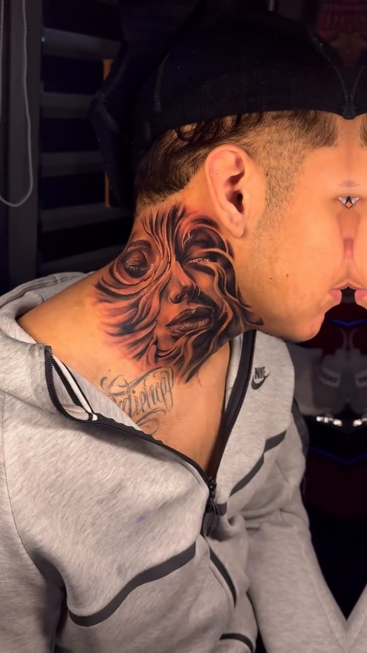 Tattoo by @thesantanaink — blackwork, ornamental