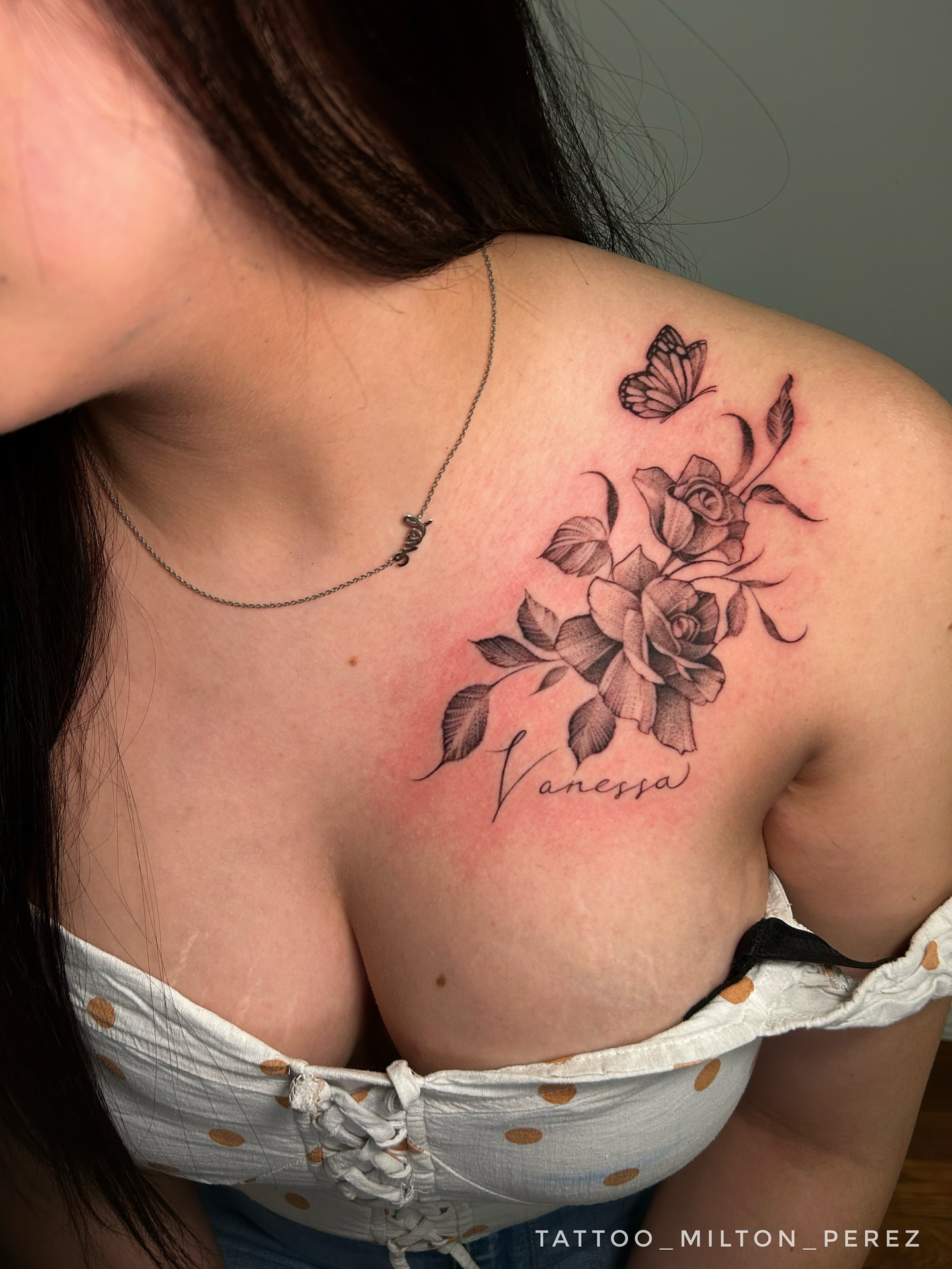 Tattoo by @suicidaink.tattoo โ black_and_grey