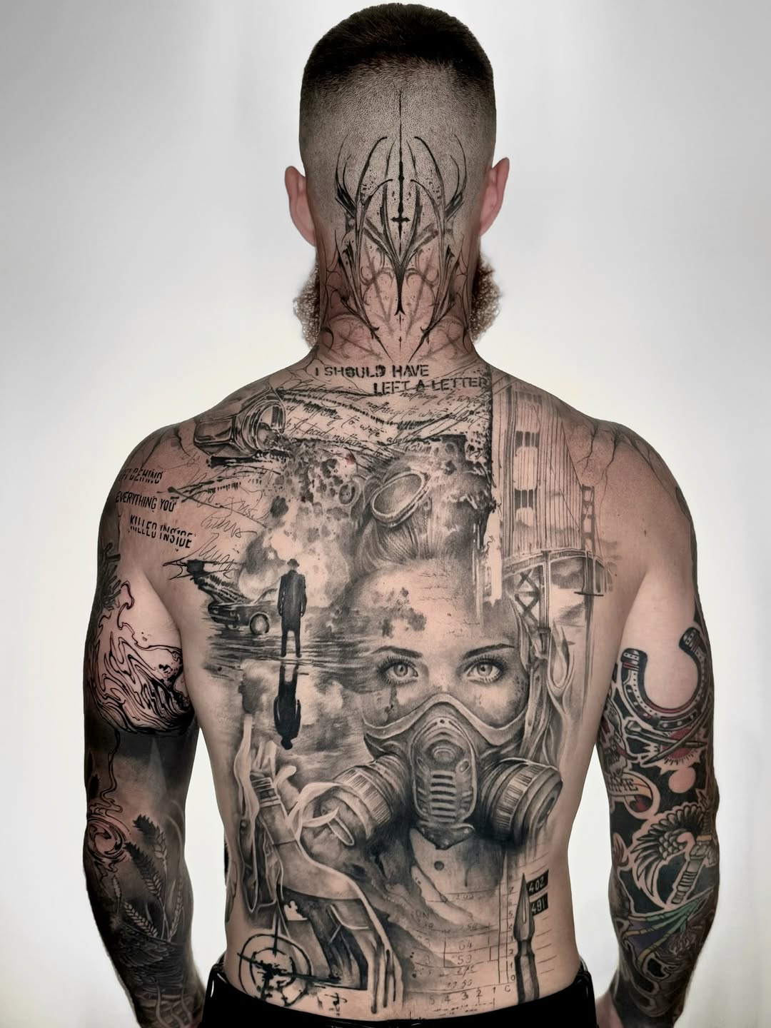 Tattoo by @jaxntheboxtattoos — realism, black_and_grey