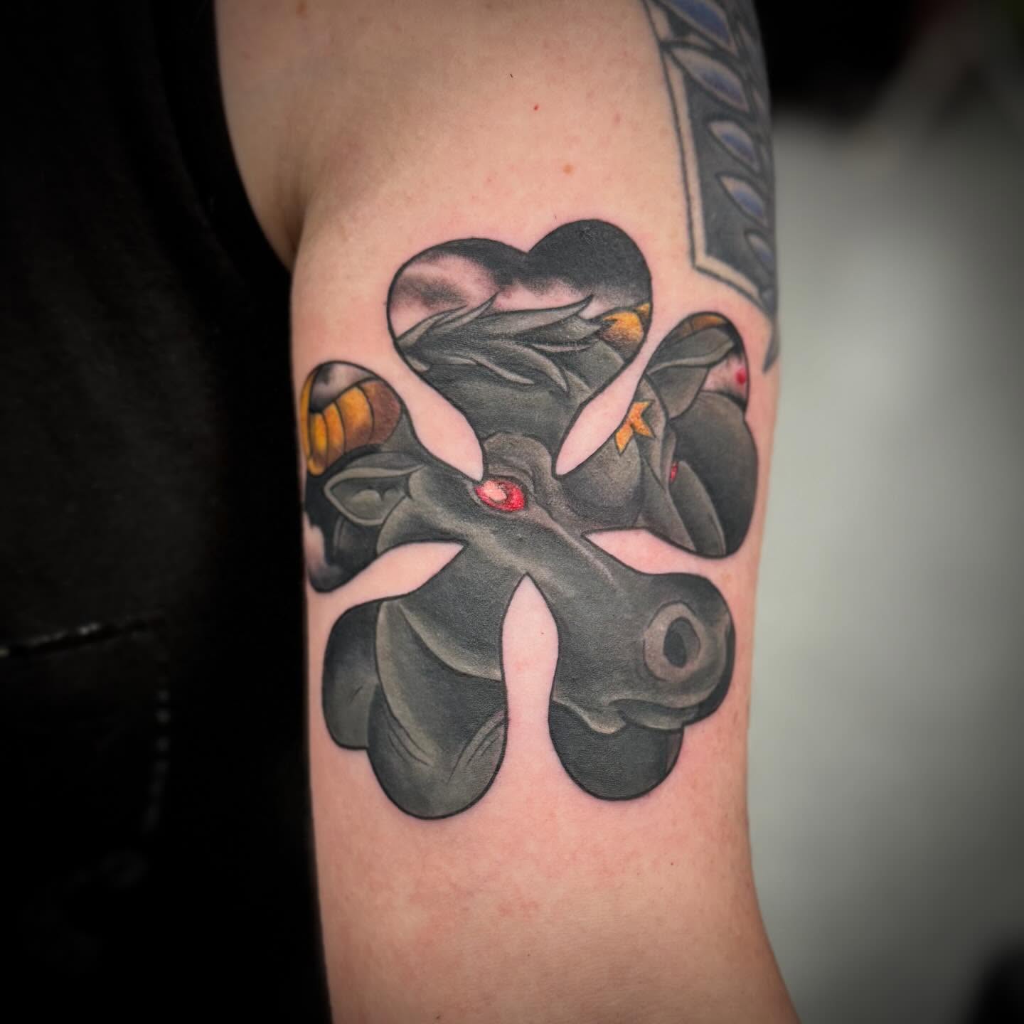 Tattoo by @marble_ink — black_and_grey, dark_realism
