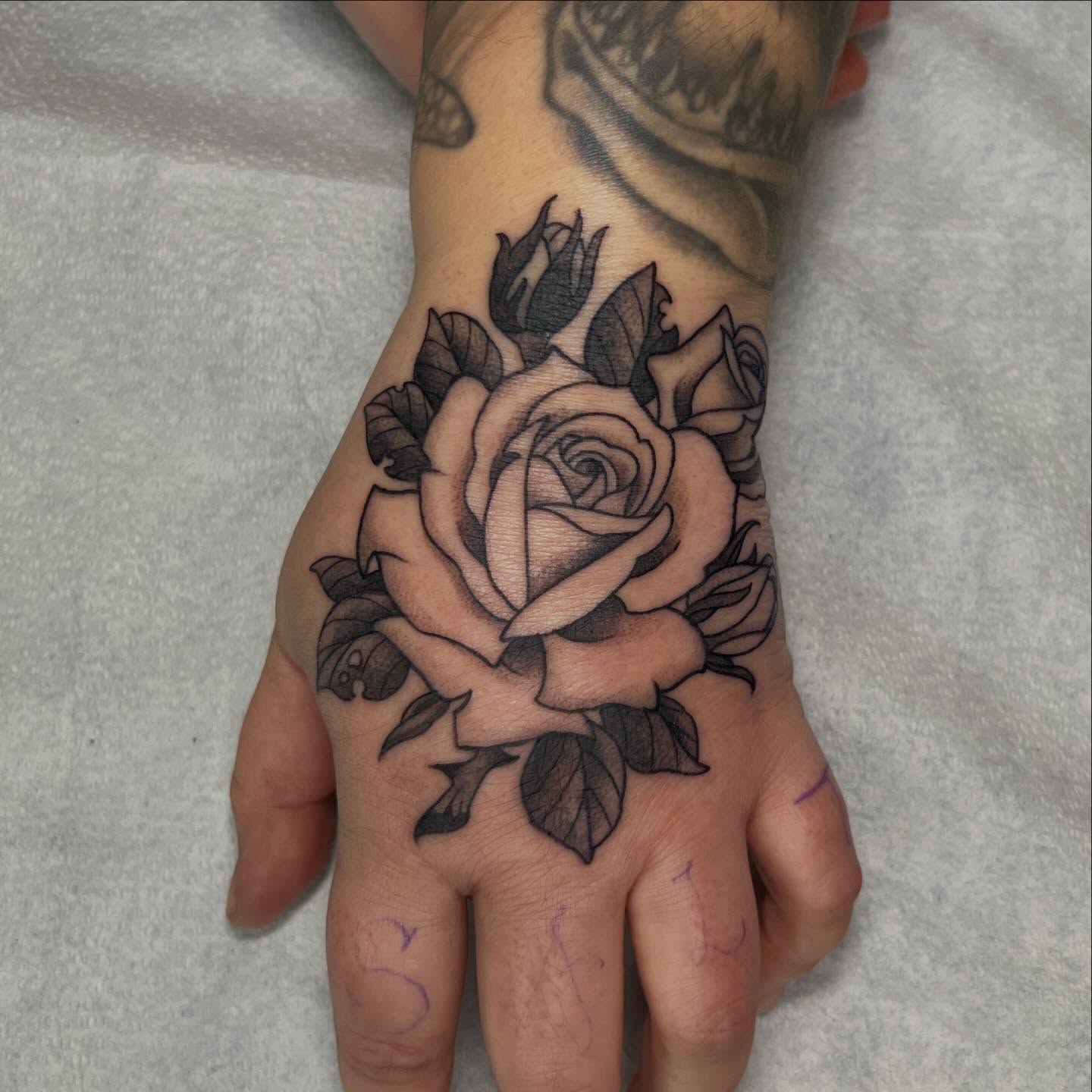 Tattoo by @sullivangiles — black_and_grey