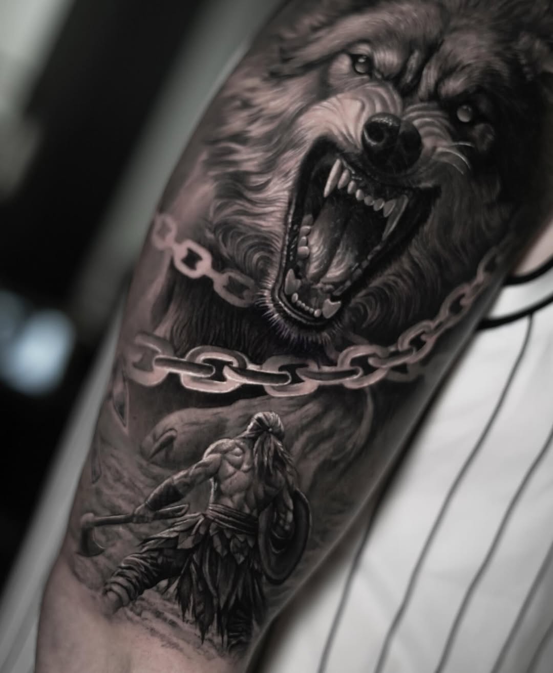 Tattoo by @saranieto_ — realism, black_and_grey