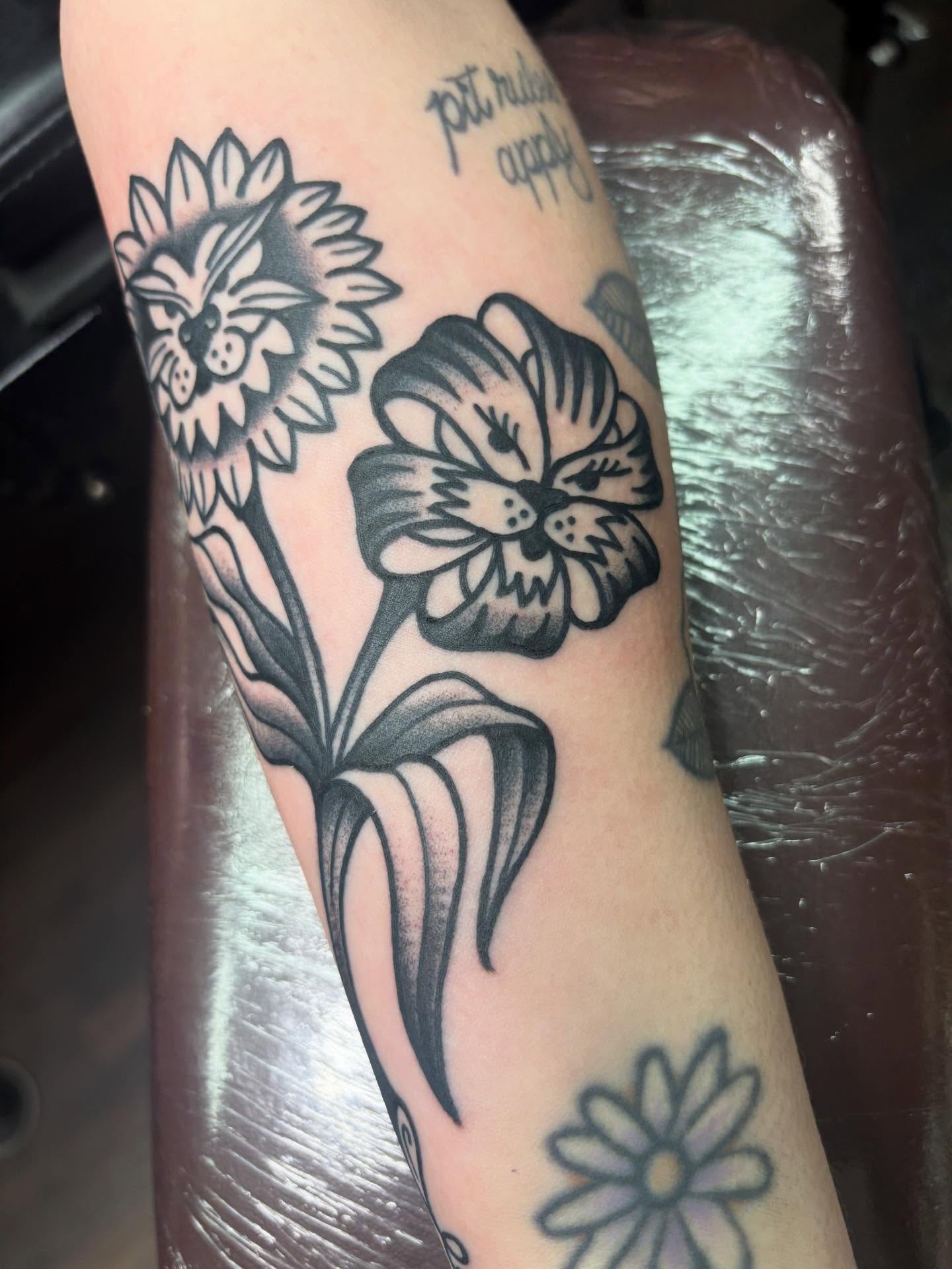 Tattoo by @steamedhamztattoo — black_and_grey