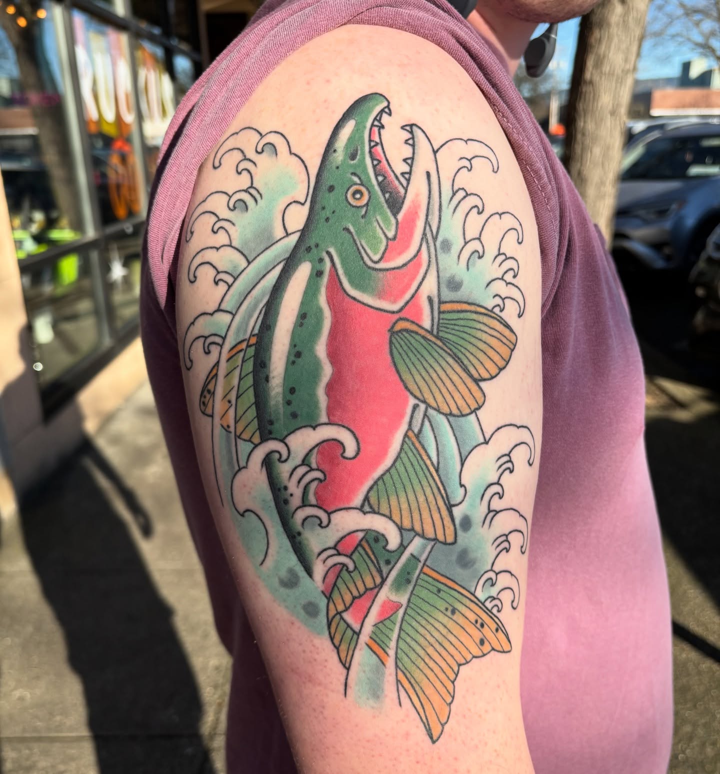 Tattoo by @ajoynerart — american_traditional