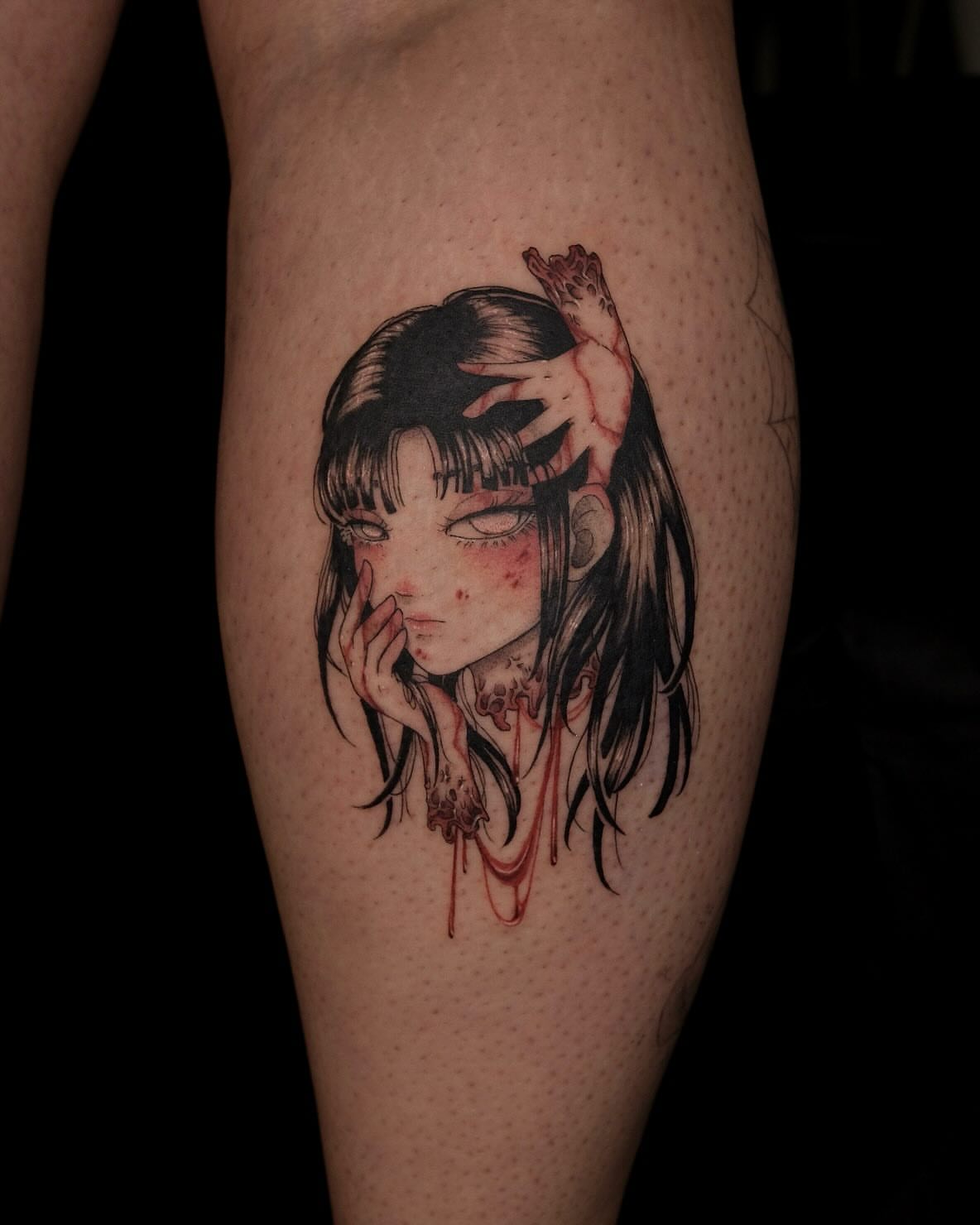 Tattoo by @misaxinks — dark_realism