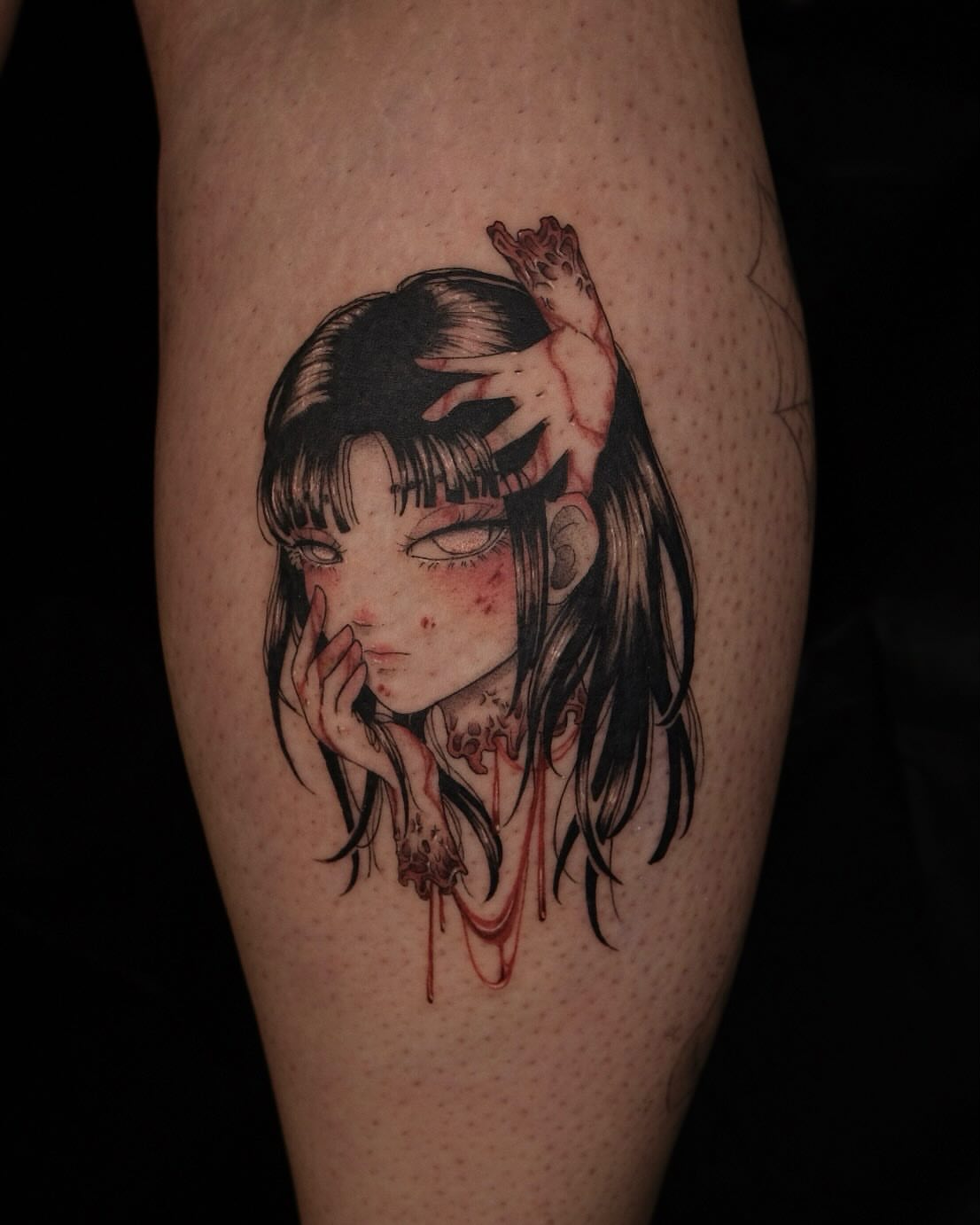 Anime girl anime tattoo on the forearm by misa (mi isabelle) β€οΈβπ₯π