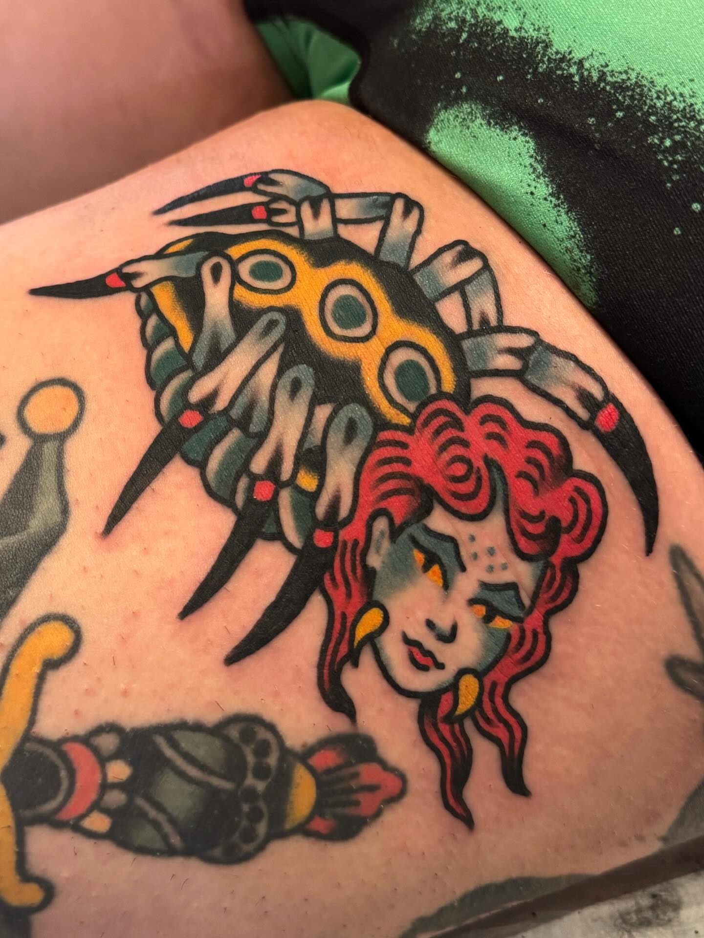 Tattoo by @tat2brain — american_traditional