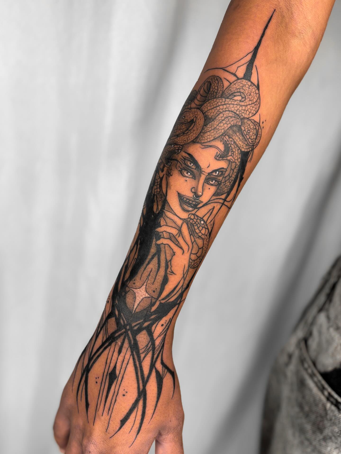 Tattoo by @azevtattoo β black_and_grey