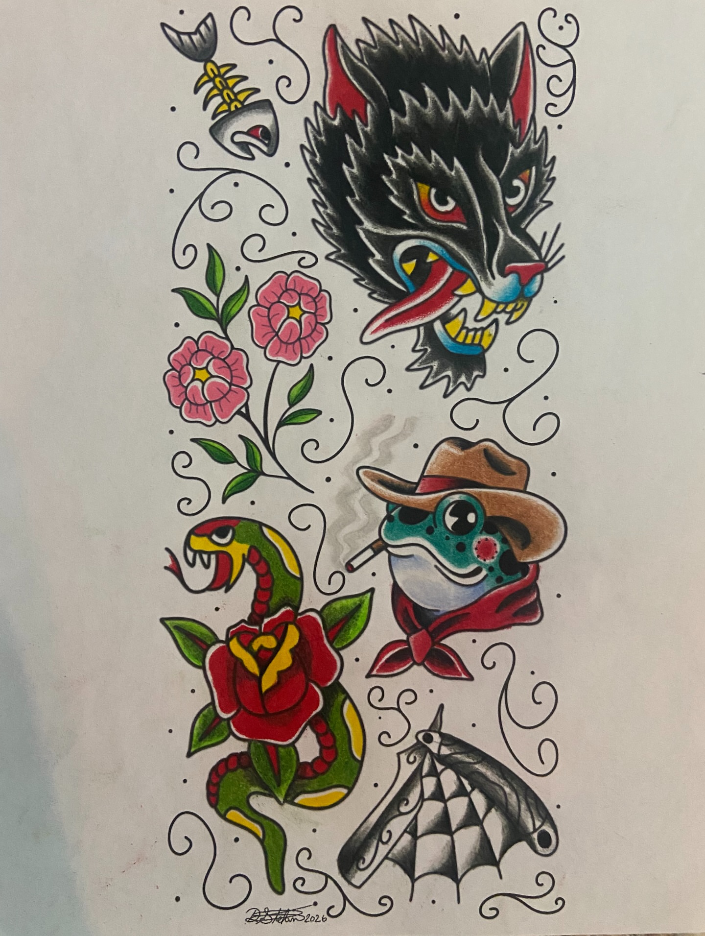 Tattoo by @crabbystabztattoos — american_traditional