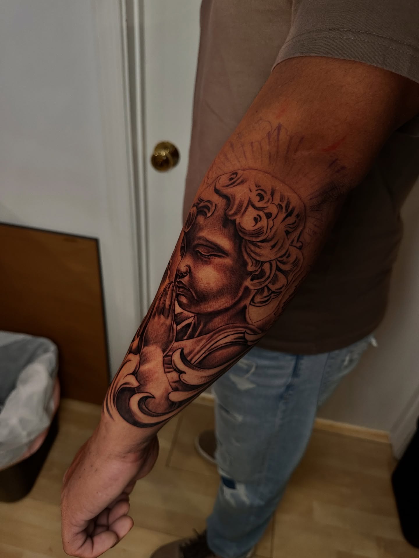 Tattoo by @artofshadow โ realism