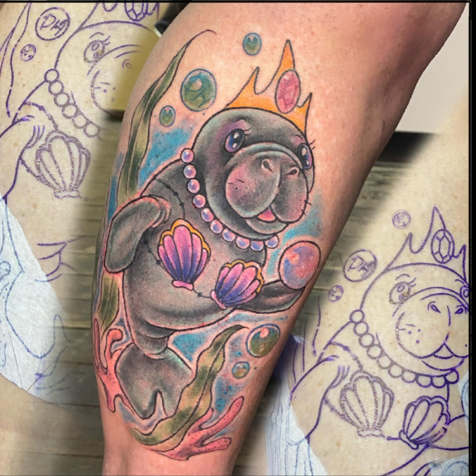 Tattoo by @itsbrittanybeitch — new_school, watercolor