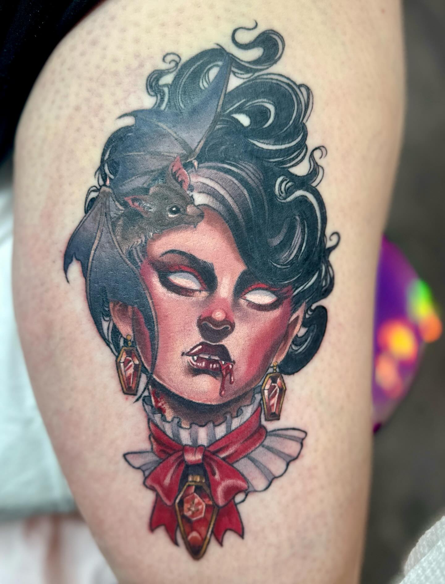 Tattoo by @all_buttered_up โ dark_realism
