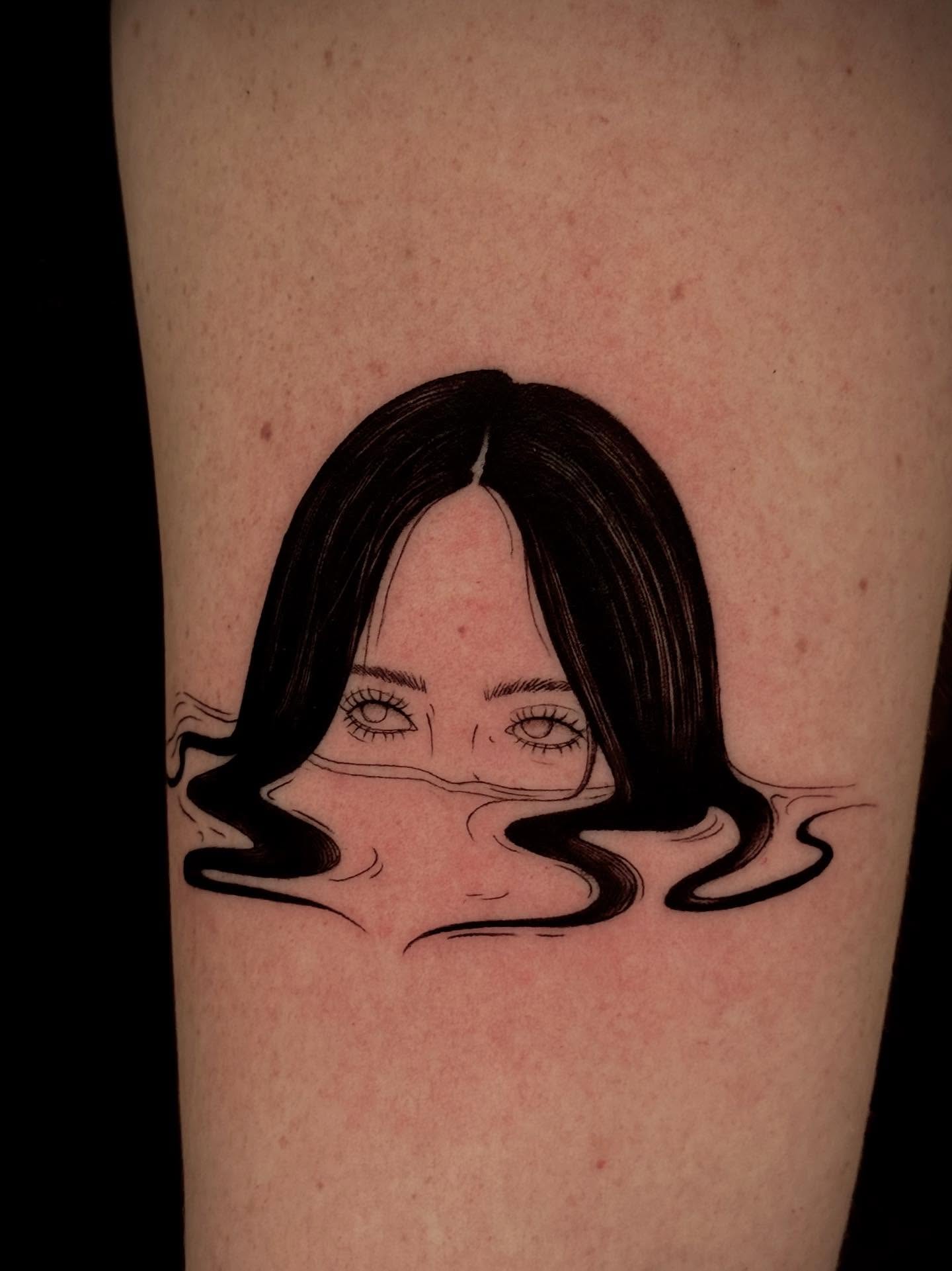 Tattoo by @tattoowithli — black_and_grey