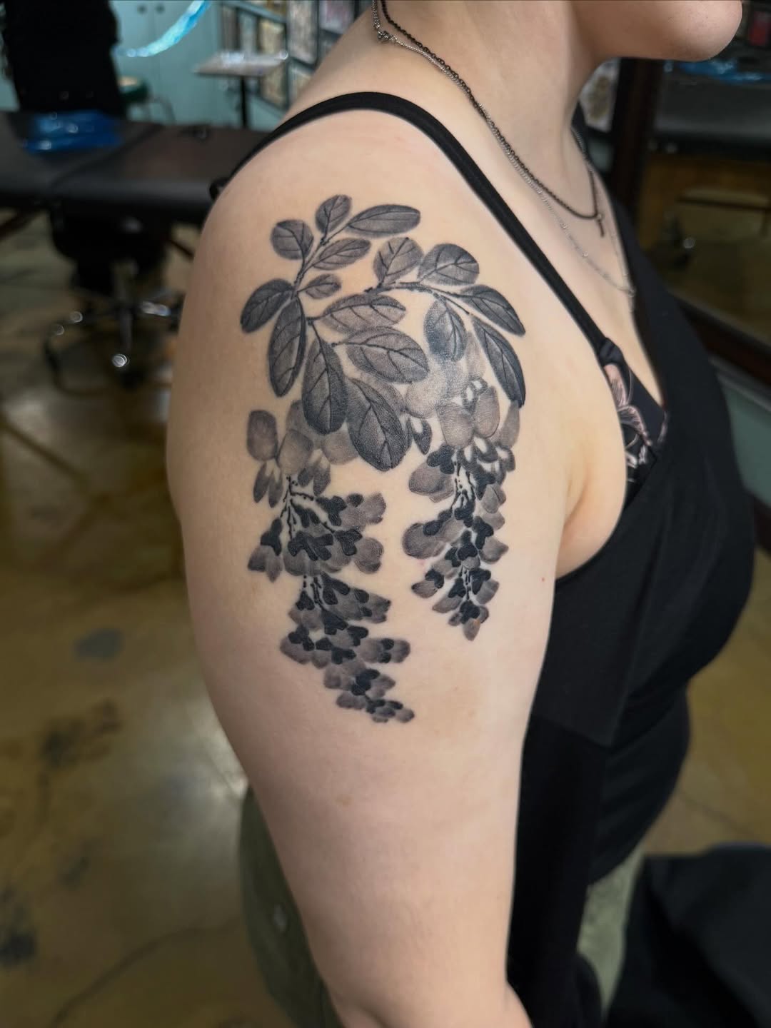 Tattoo by @davidwachndi — black_and_grey, realism