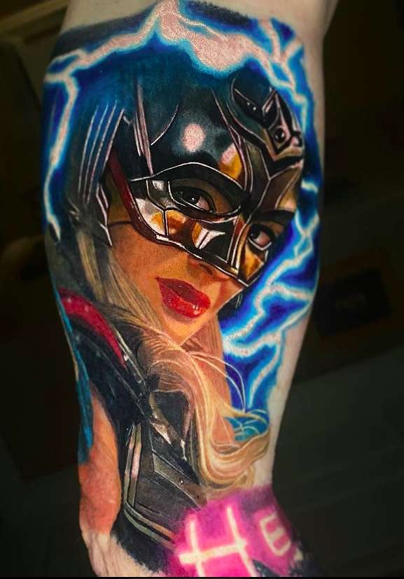 Tattoo by @crojasart — realism, anime