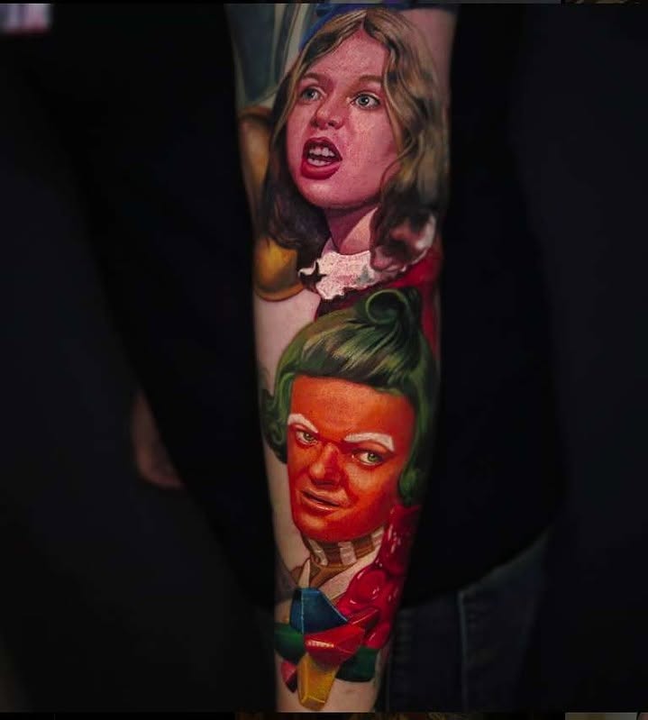 Tattoo by @crojasart — realism
