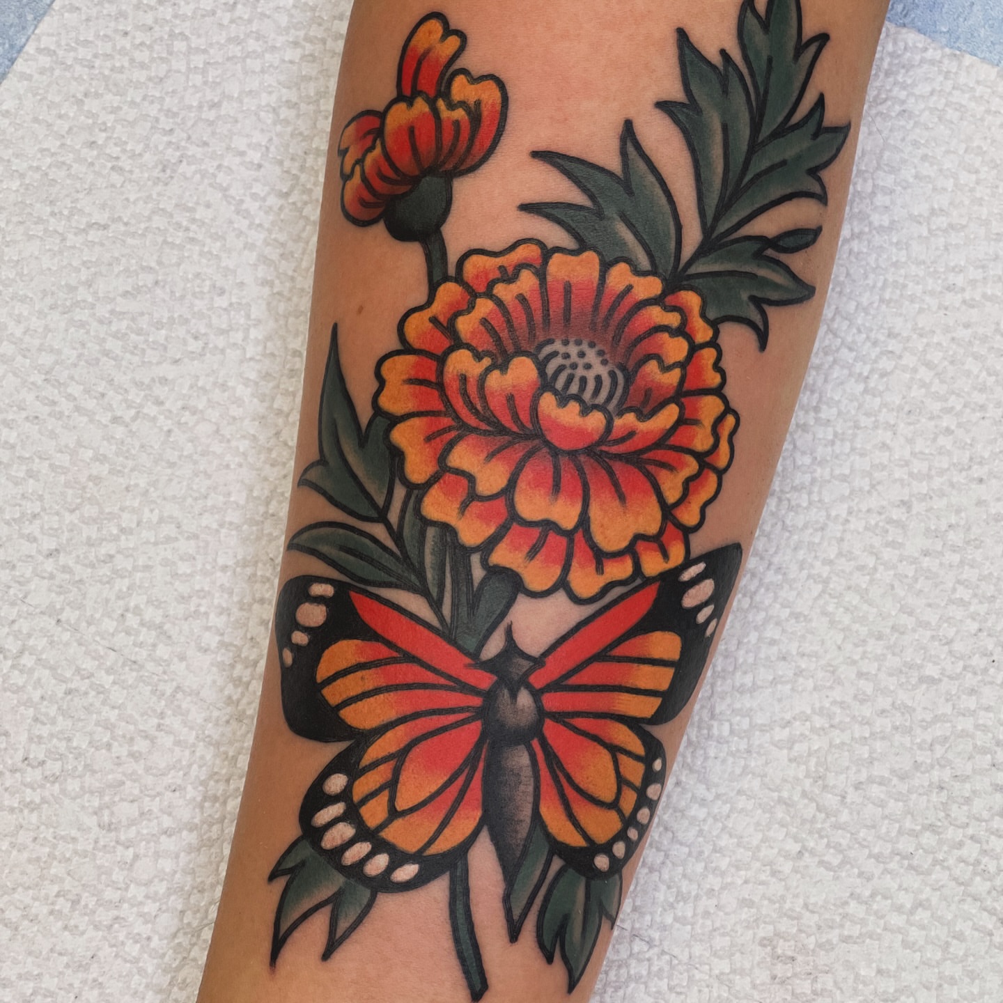 Tattoo by @morganhabe — american_traditional