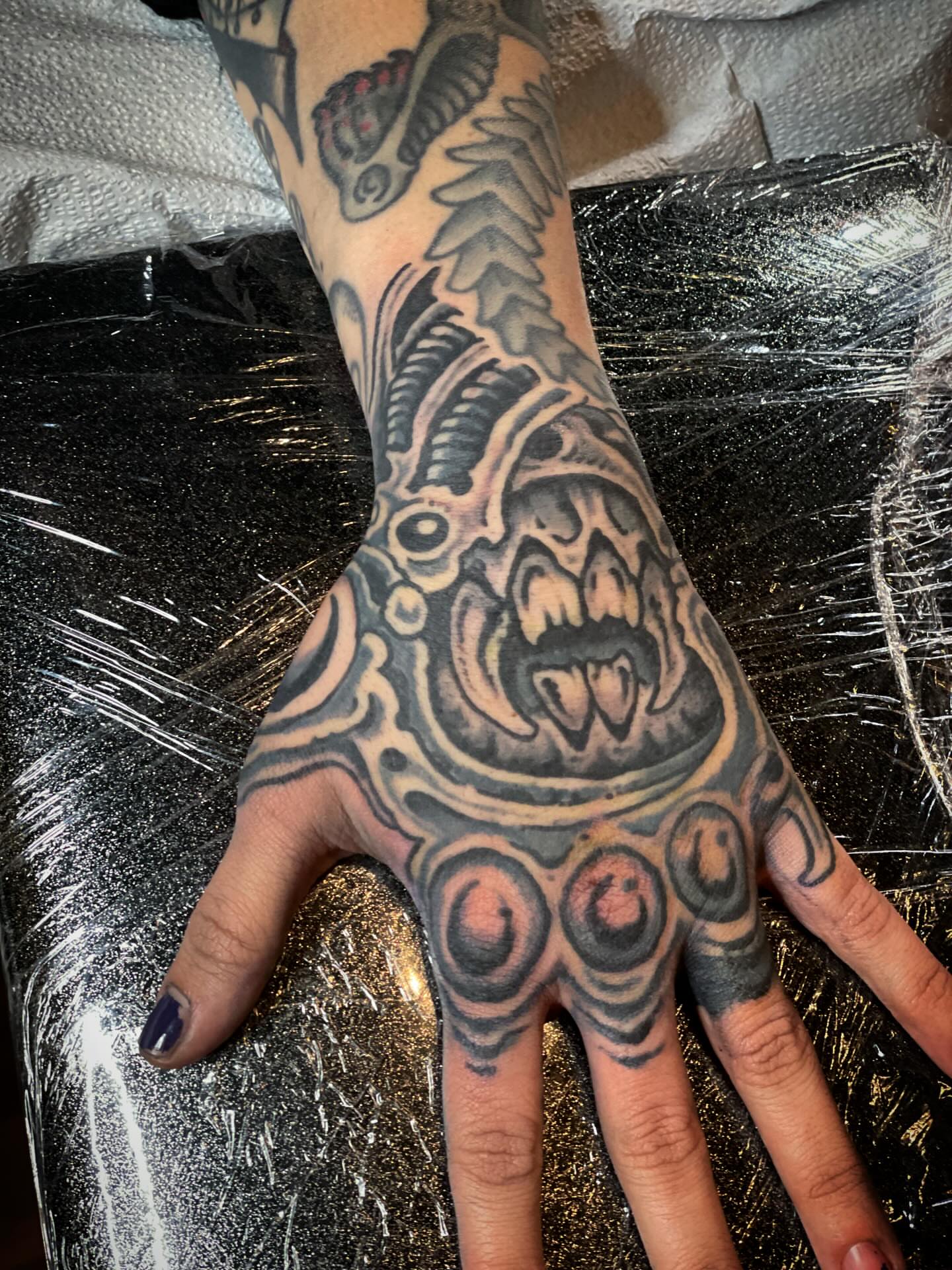 Tattoo by @zacblevins — dark_realism