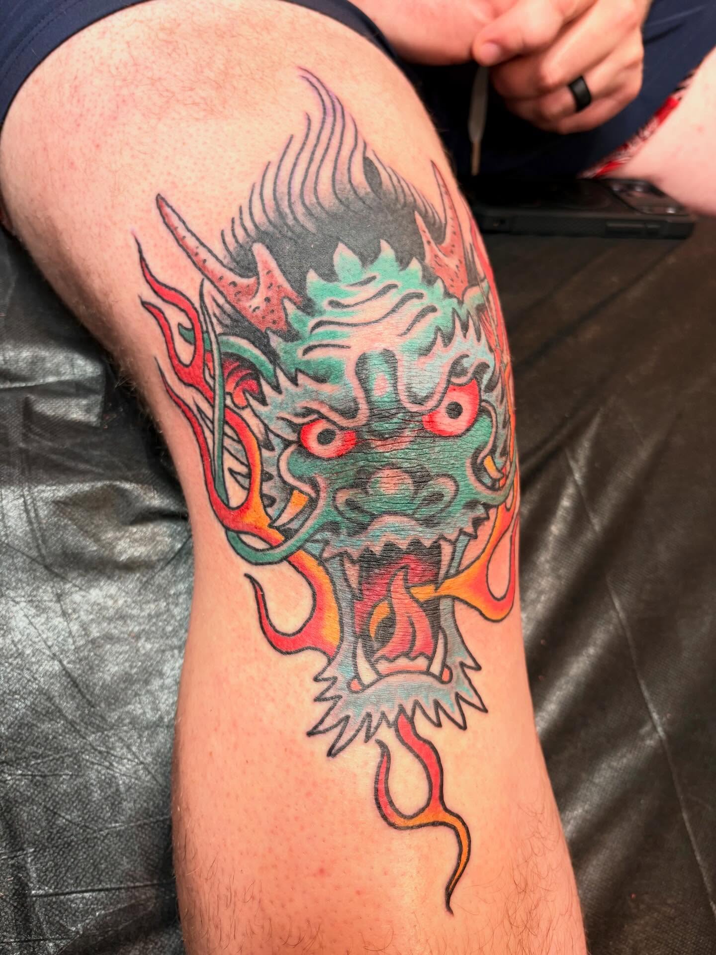 Tattoo by @nickrodintattoo — japanese_irezumi