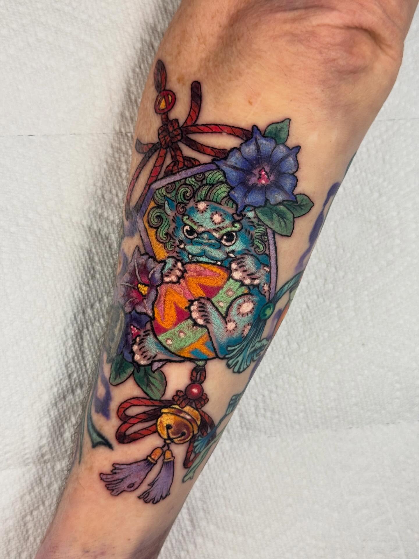 Kappa japanese irezumi tattoo on the forearm by Anna Saveria