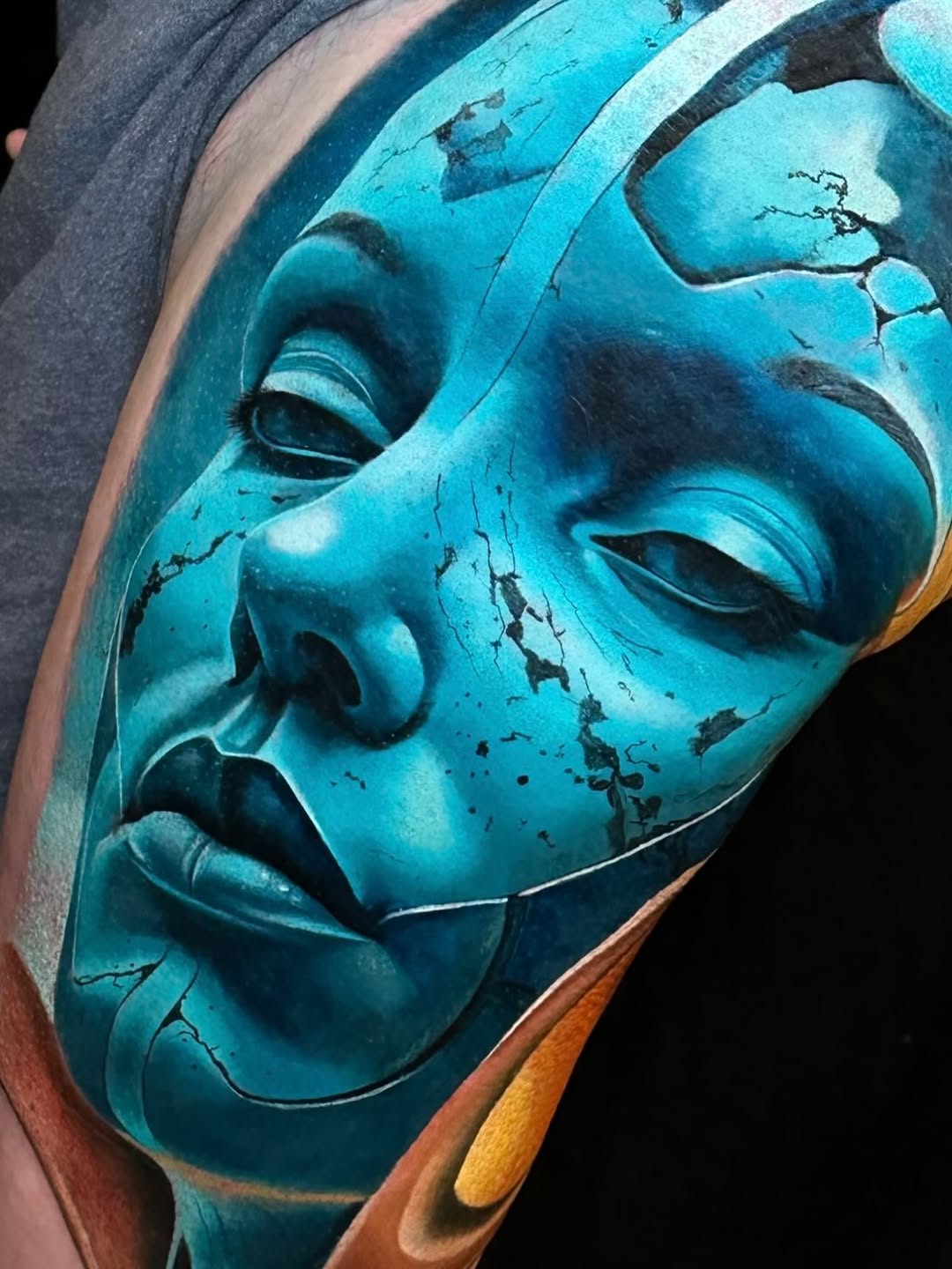 Tattoo by @kevin_bradleyjr — realism, dark_realism