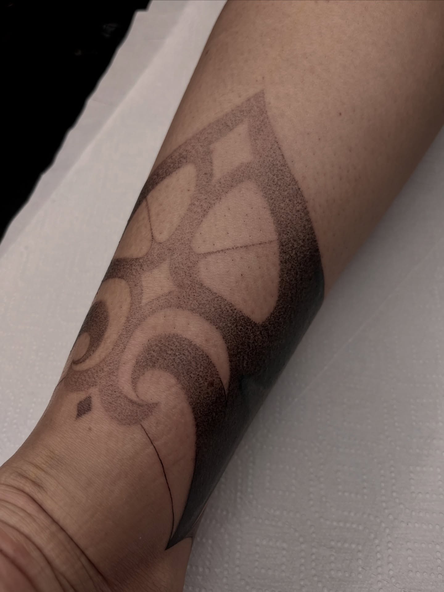 Tattoo by @dnatattoos_ — dotwork