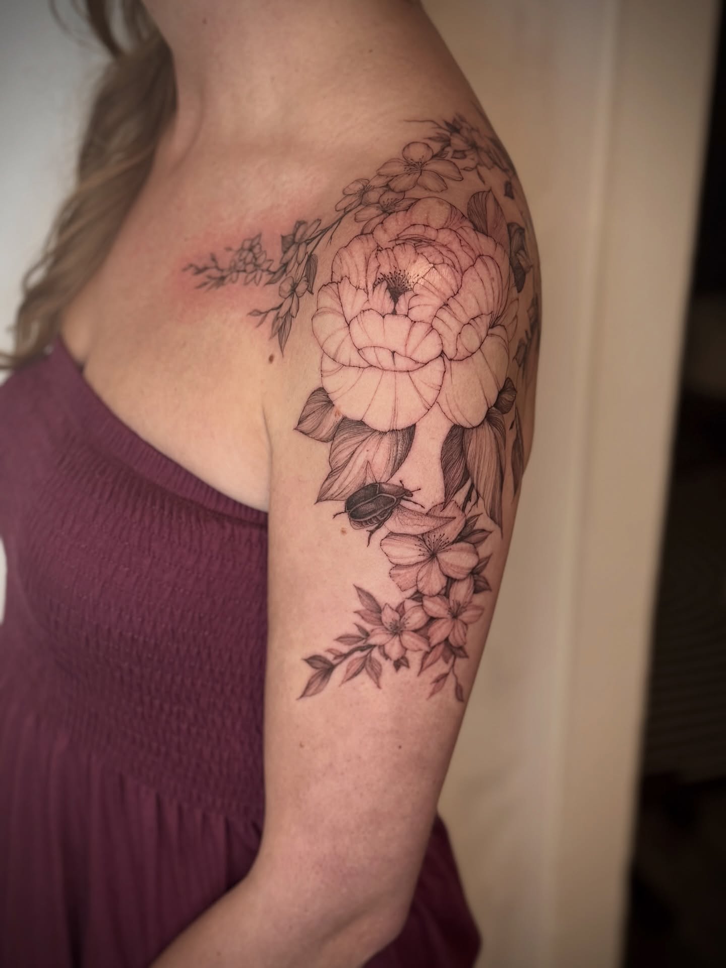 Tattoo by @gagemansfield.tattoos — black_and_grey
