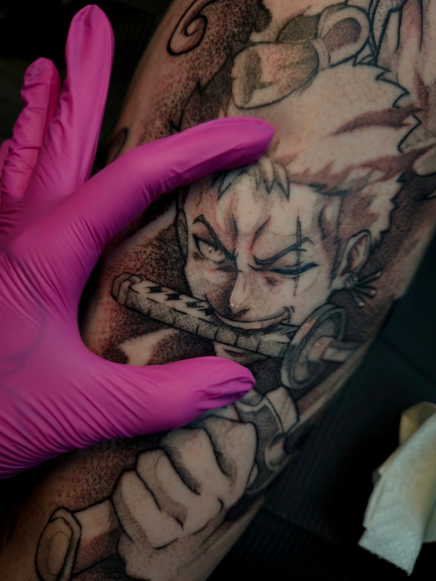 Tattoo by @angiestoki — anime
