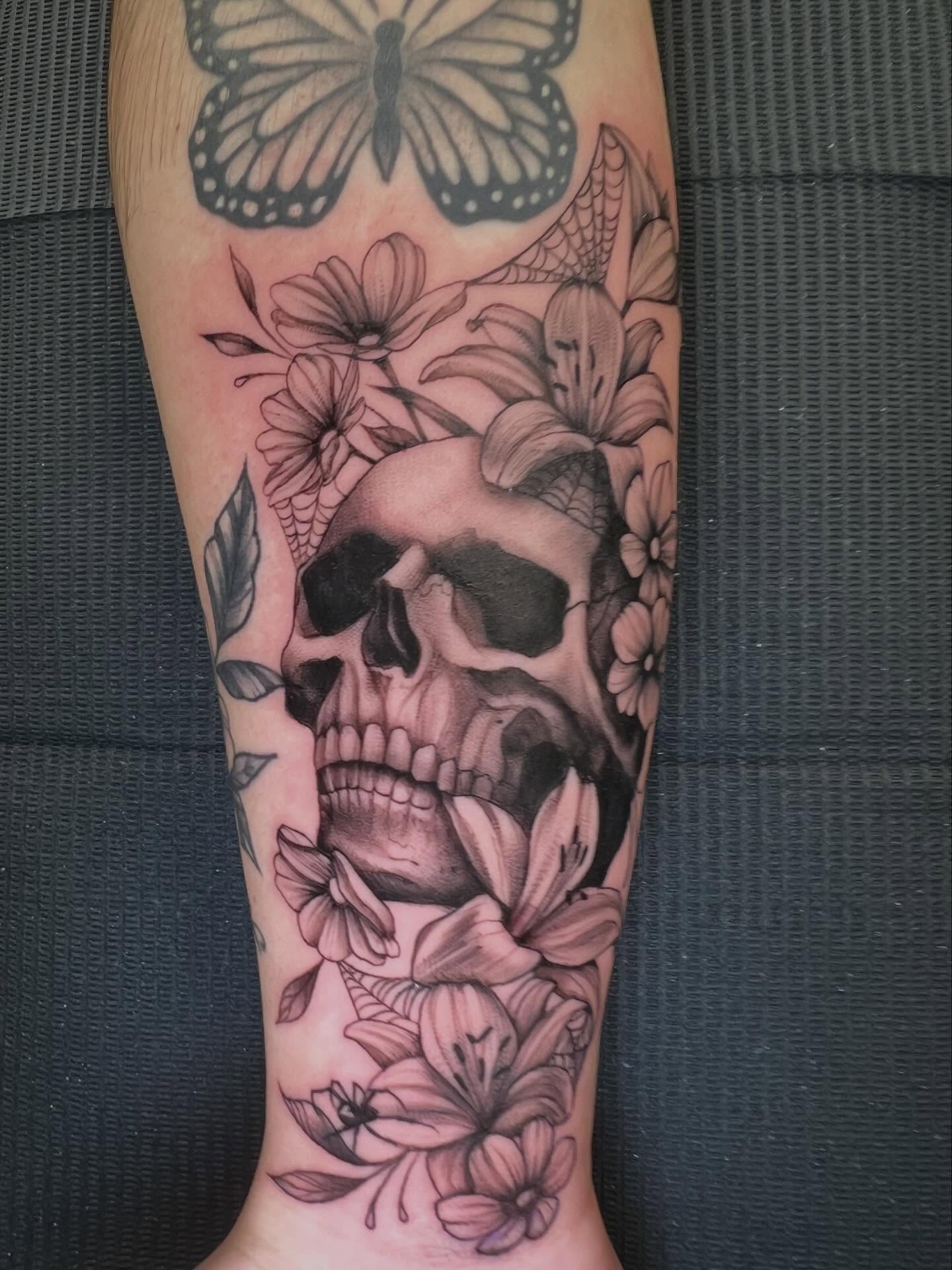 Tattoo by @gracef.tattoo — black_and_grey, realism