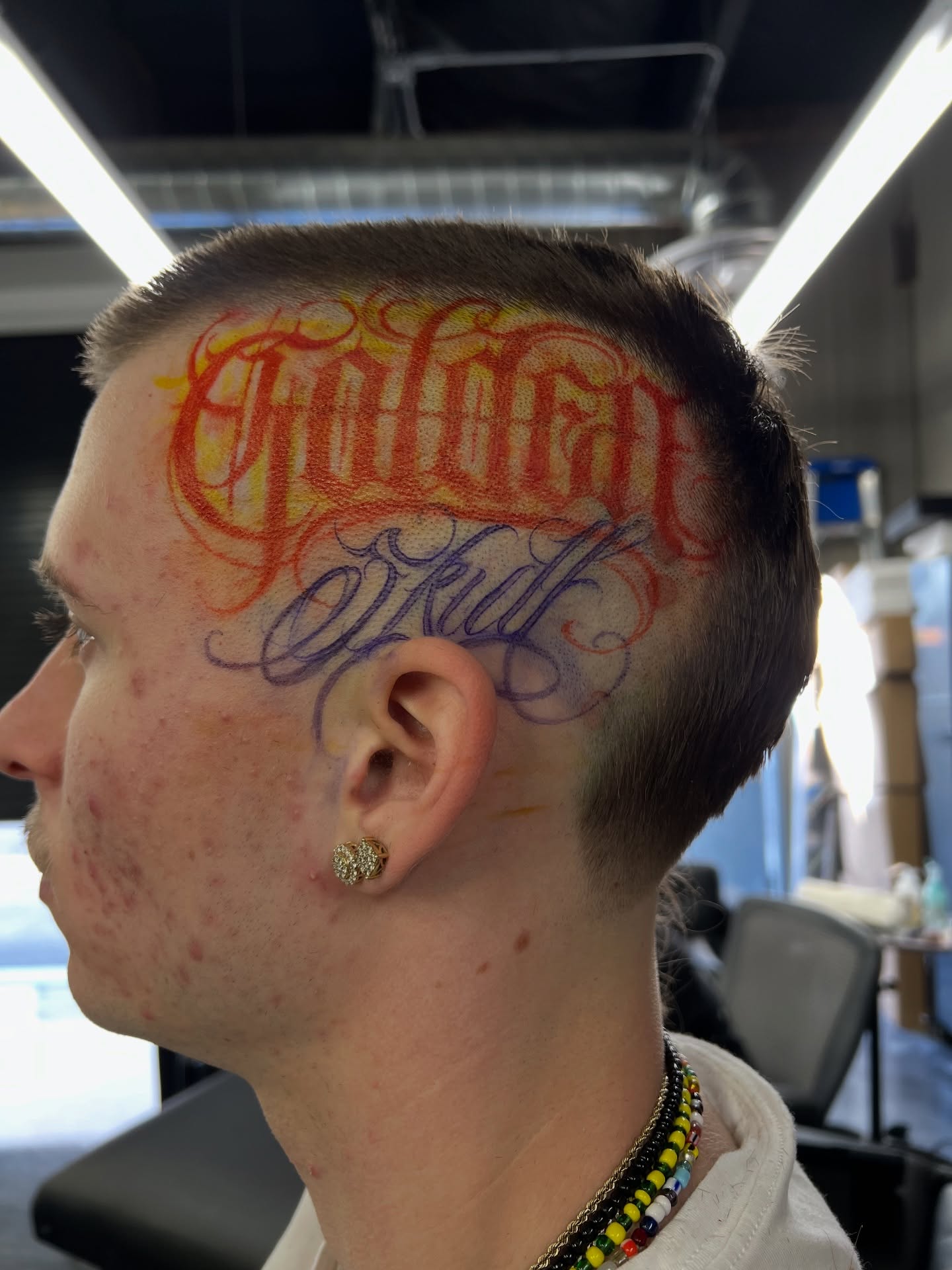 Tattoo by @stillballin6_ — lettering_script
