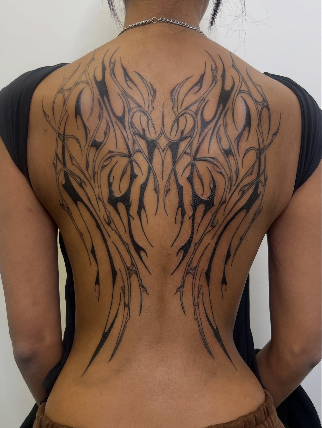 Tattoo by @blair_witch_ink — blackwork, ornamental
