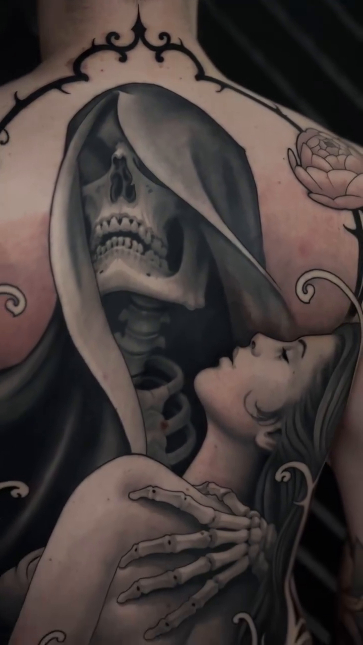 Tattoo by @michaeljtattoos — realism, dark_realism