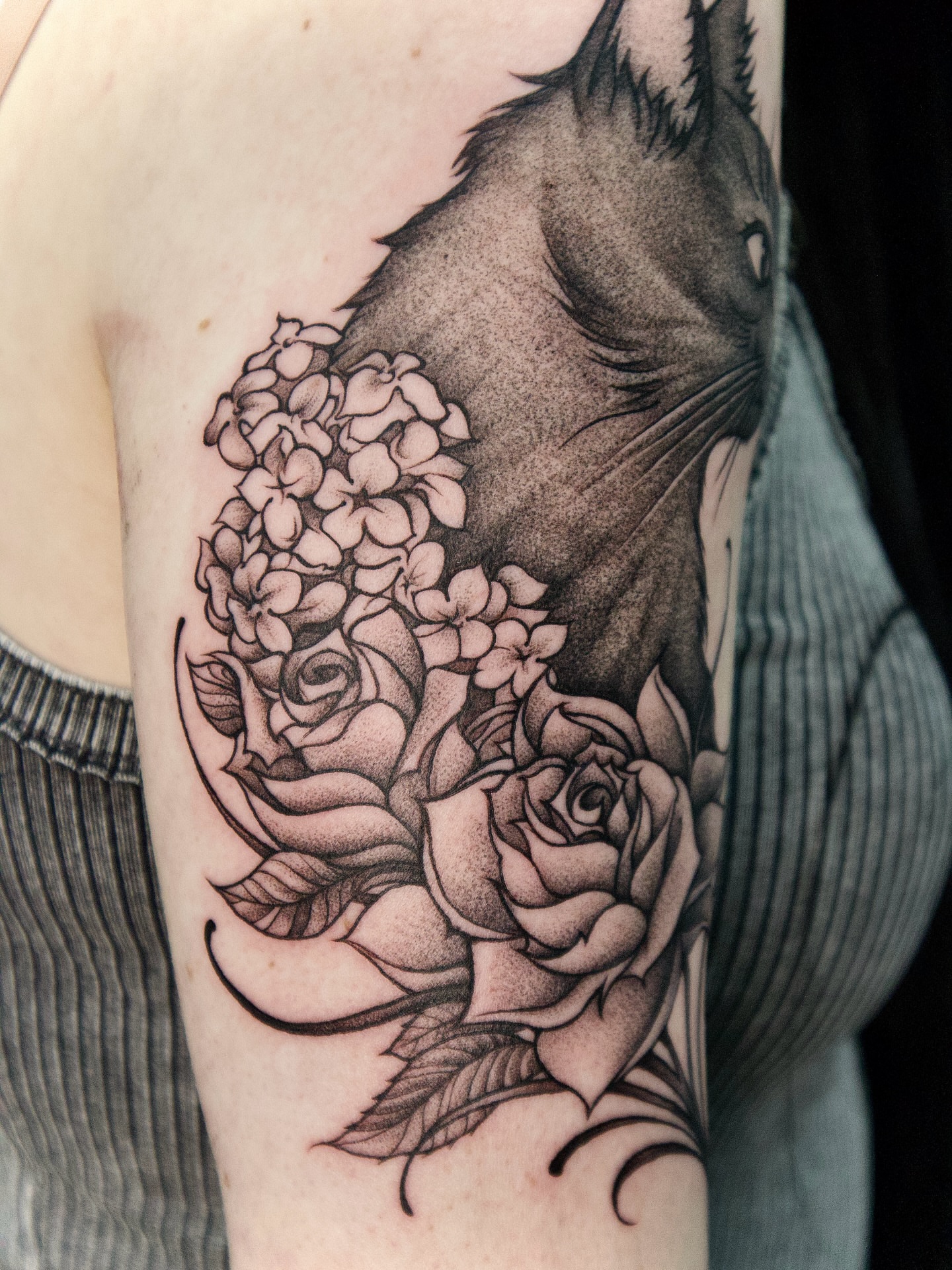 Tattoo by @deathcandy_art — black_and_grey, realism