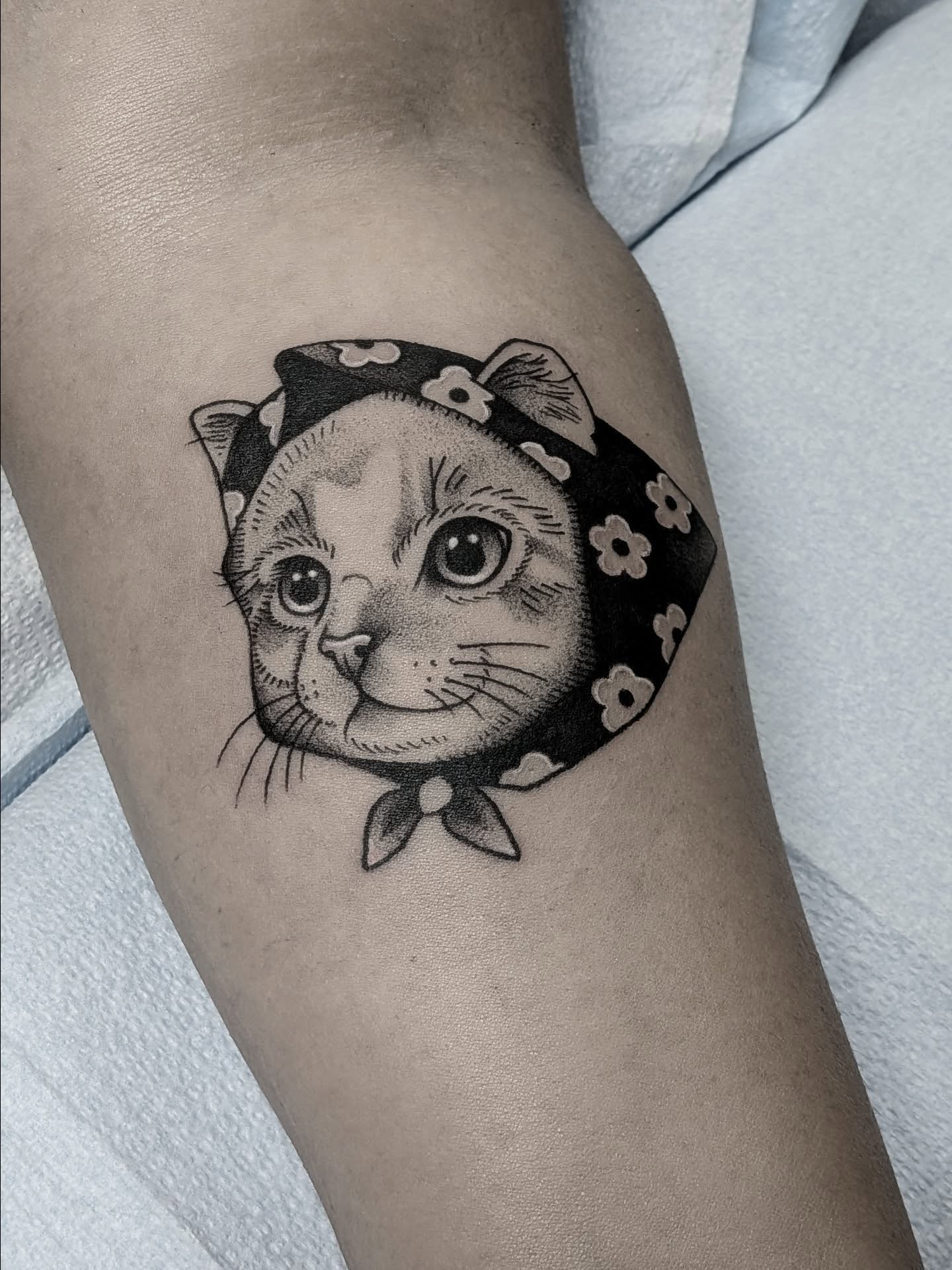 Tattoo by @darkdaystattoos — black_and_grey, realism
