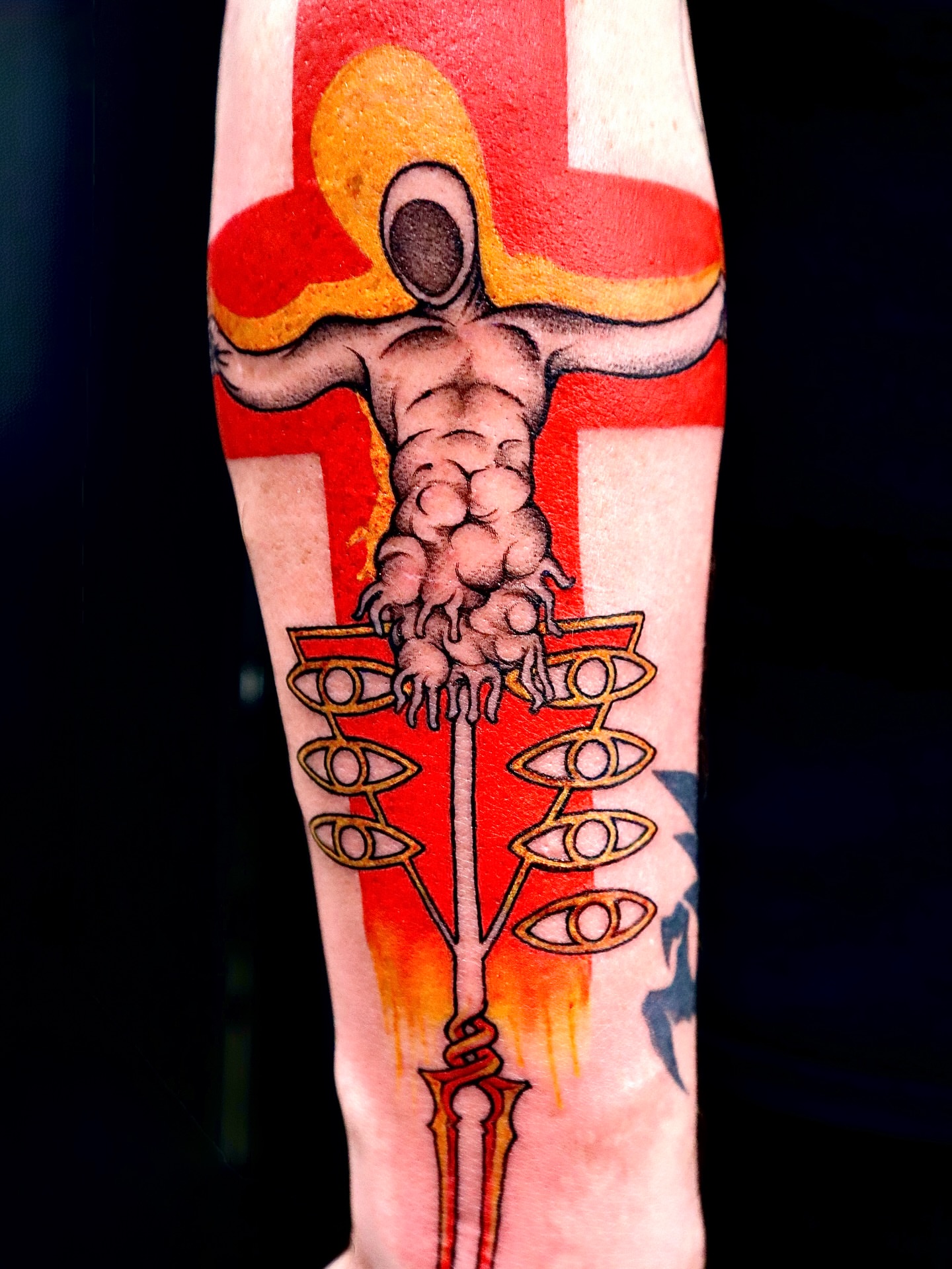 Tattoo by @deathcandy_art — geometric