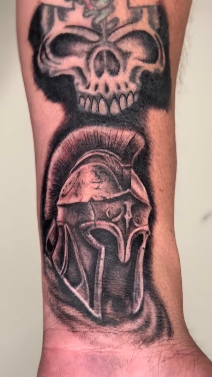 Tattoo by @papamule_ — realism, black_and_grey