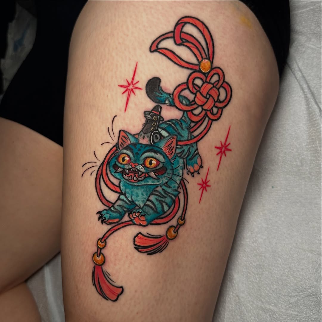 Tattoo by @taylermillise — neo_traditional, japanese_irezumi