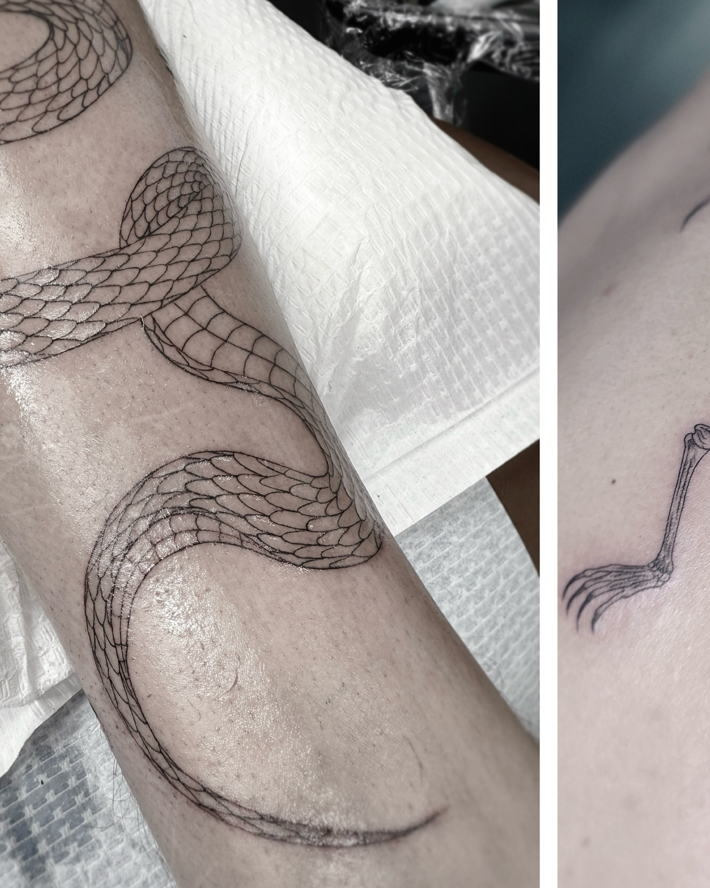 Tattoo by @beckyleetattoos — black_and_grey