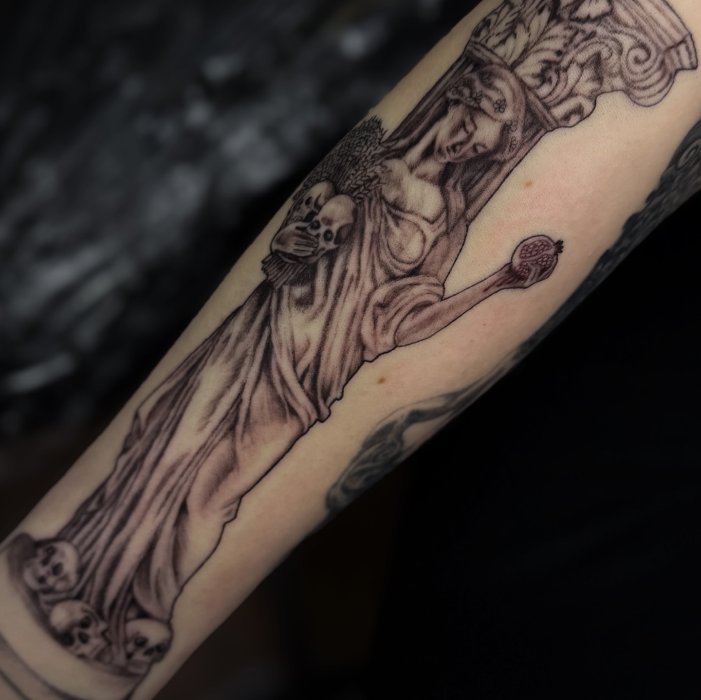 Tattoo by @saigeartwork — black_and_grey, realism